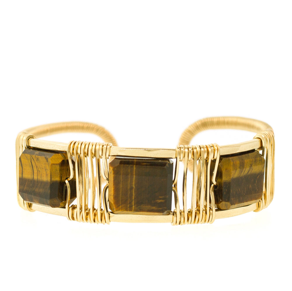 Lots O' Rock 3-Stone Cuff