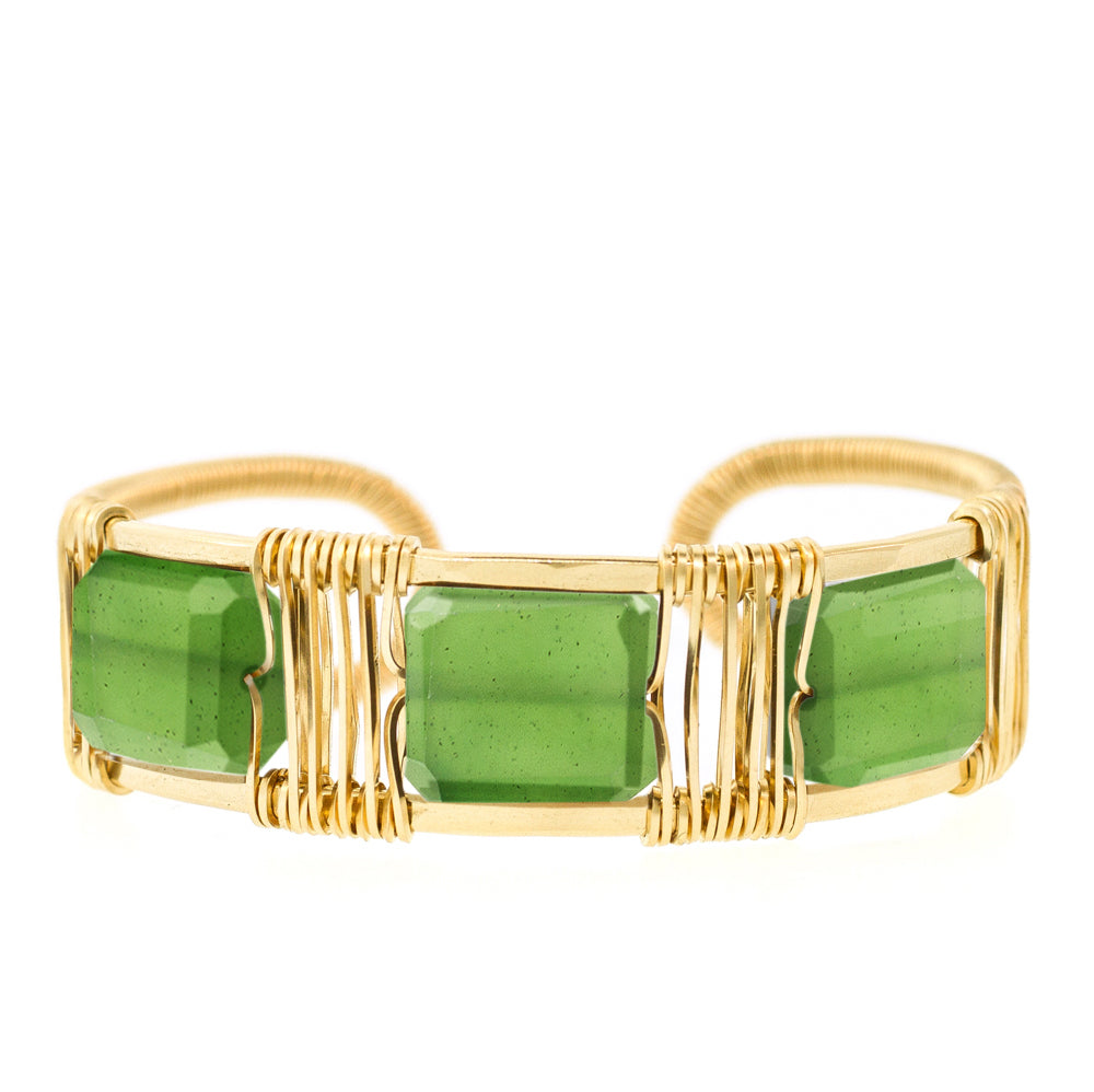 Lots O' Rock 3-Stone Cuff