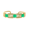 Petite Rock 3-Stone Cuff