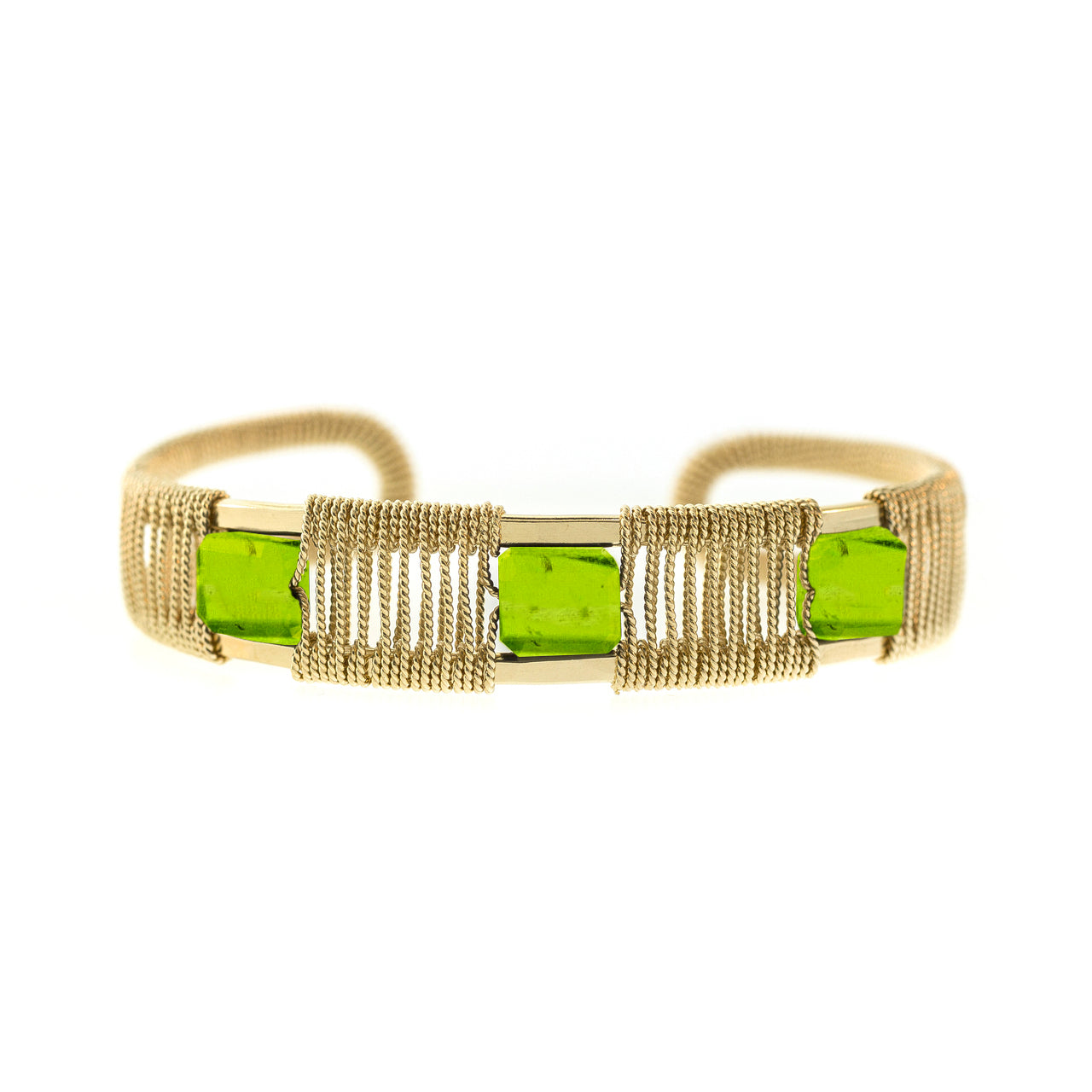 Petite Rock 3-Stone Cuff