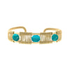 Petite Rock 3-Stone Cuff