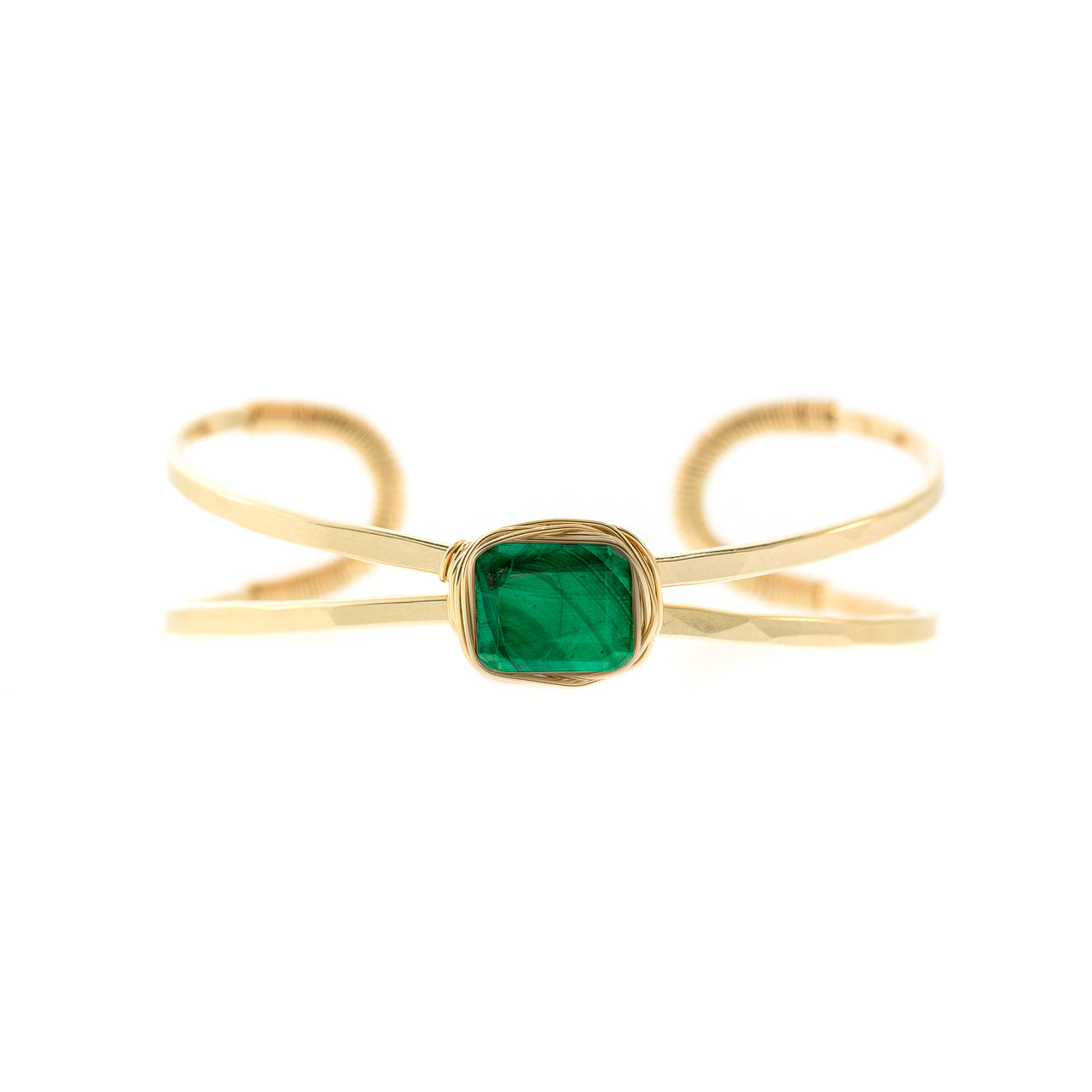 1-Stone Raj Rock Nest Cuff