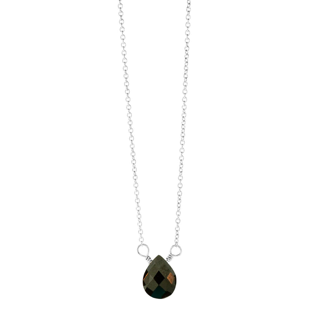 Vibrant Amethyst Zirconia Pendant in Hammered, Woven