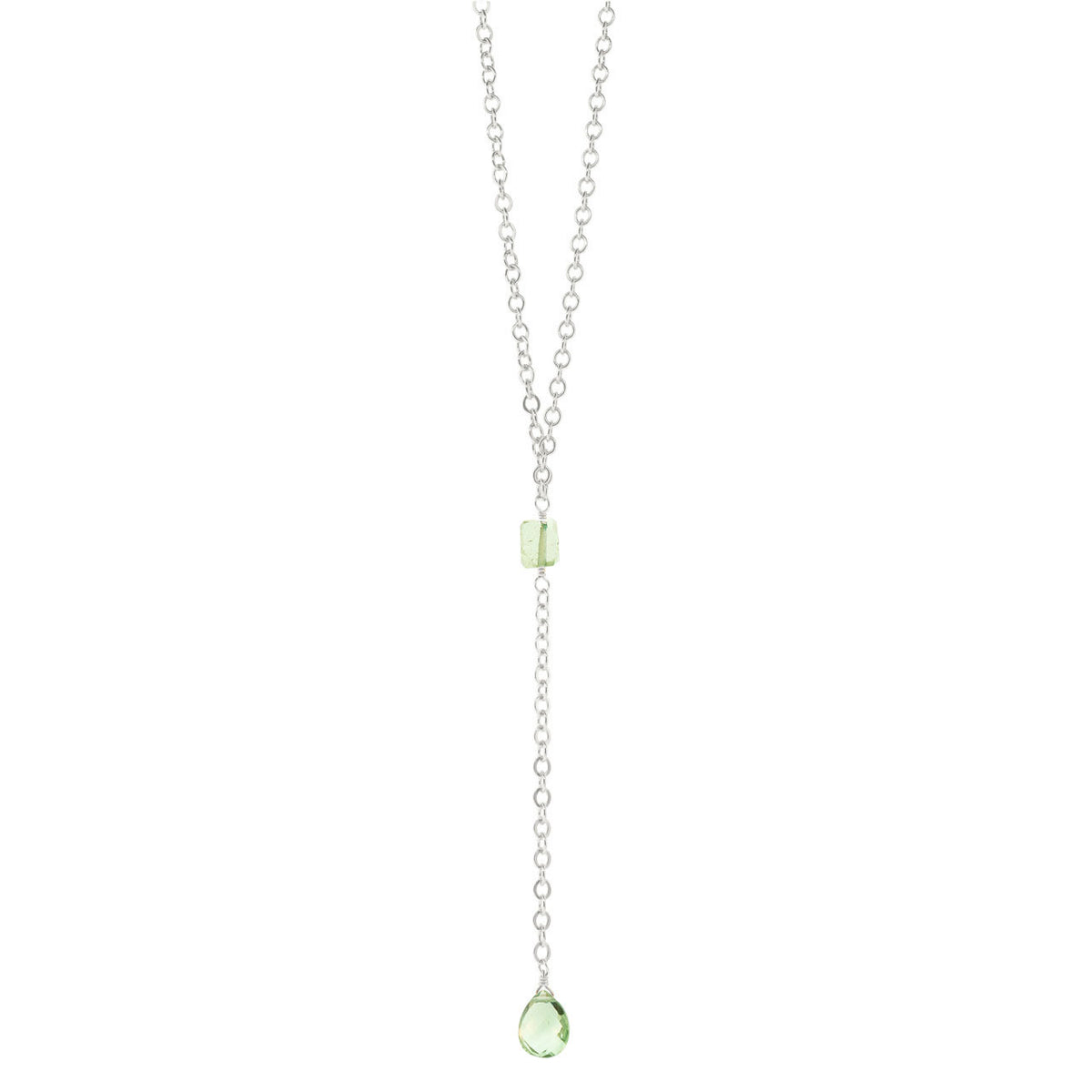 ファッション Gillian_Necklace_Green_Amethys メンズウェア