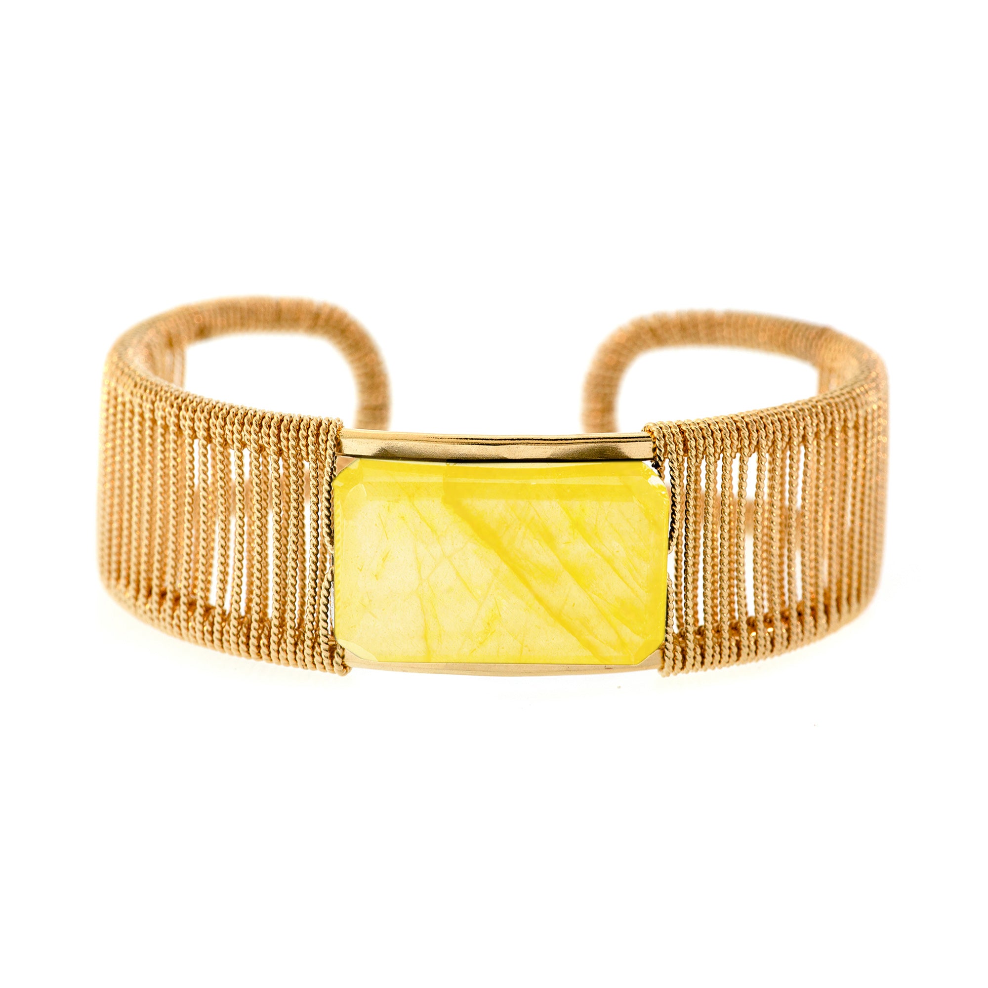 Horizontal Rockstar Twist Cuff