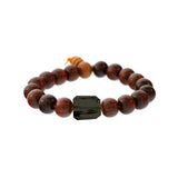 Lots O' Rock Redwood Bead Bracelet