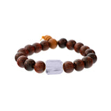 Lots O' Rock Redwood Bead Bracelet