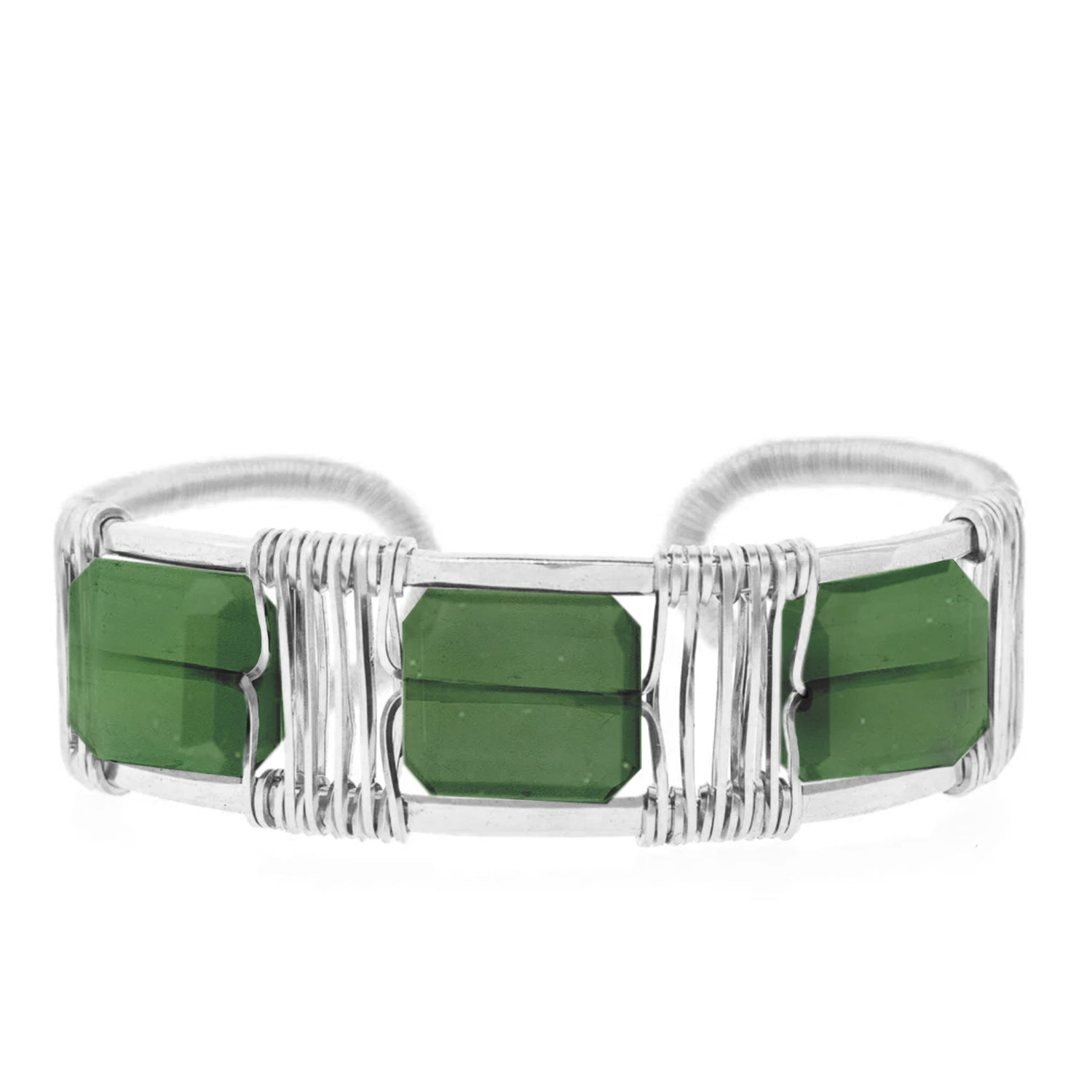 Lots O' Rock 3-Stone Cuff