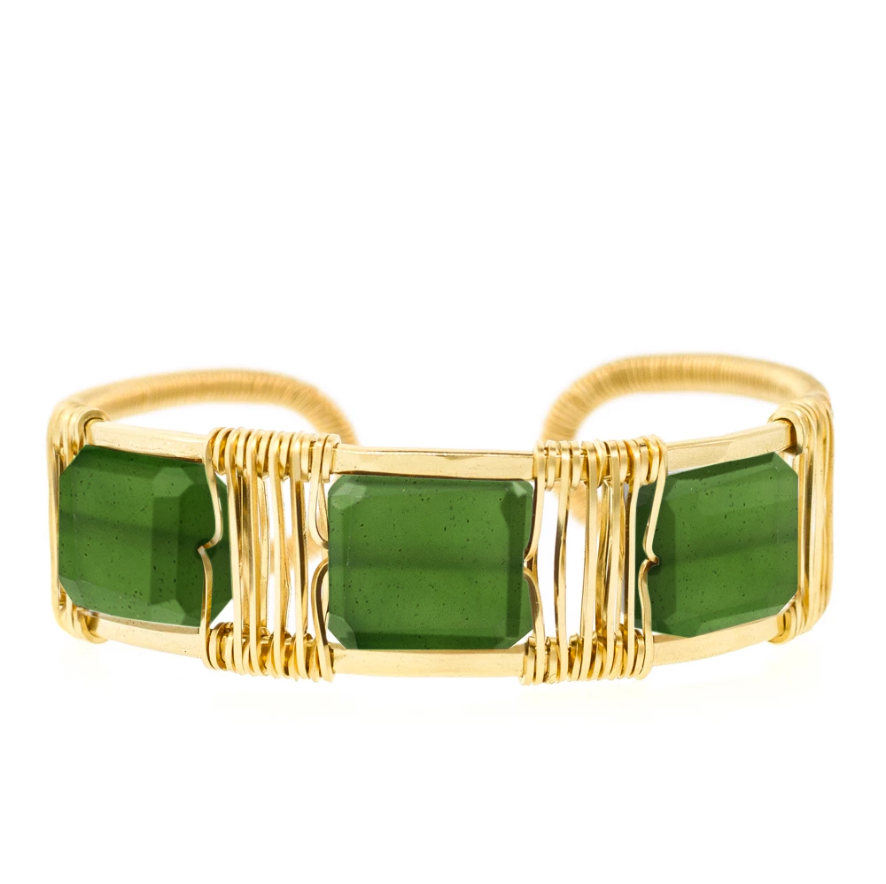 Lots O' Rock 3-Stone Cuff