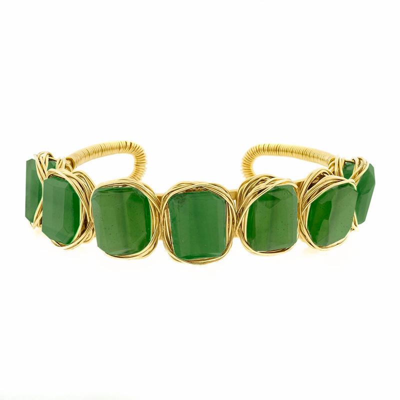 Lots O' Rock 7-Stone Nest Cuff