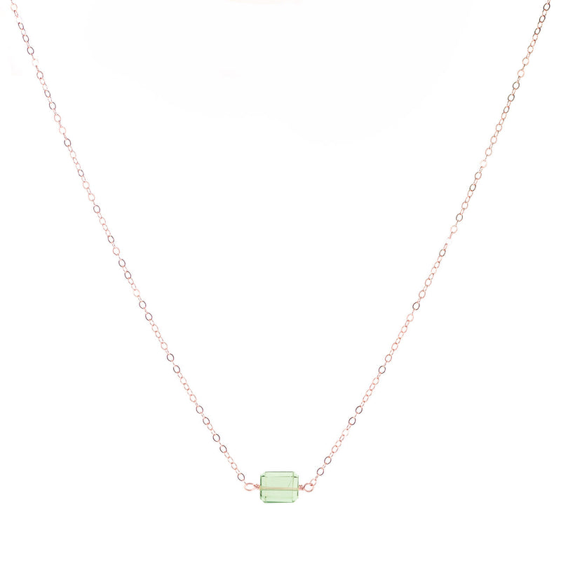 1-Stone Petite Rock Necklace