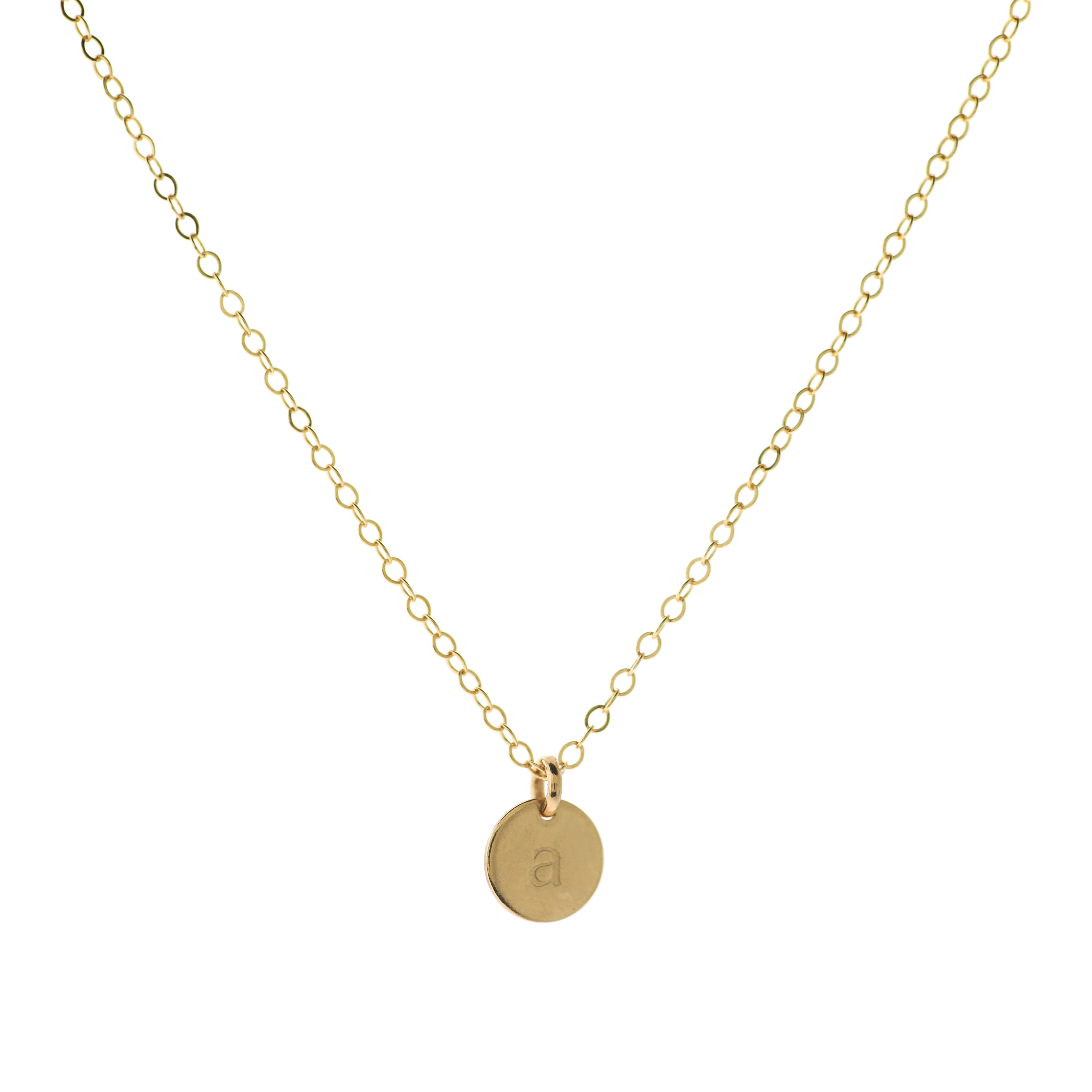 Alphabet Charm Necklace