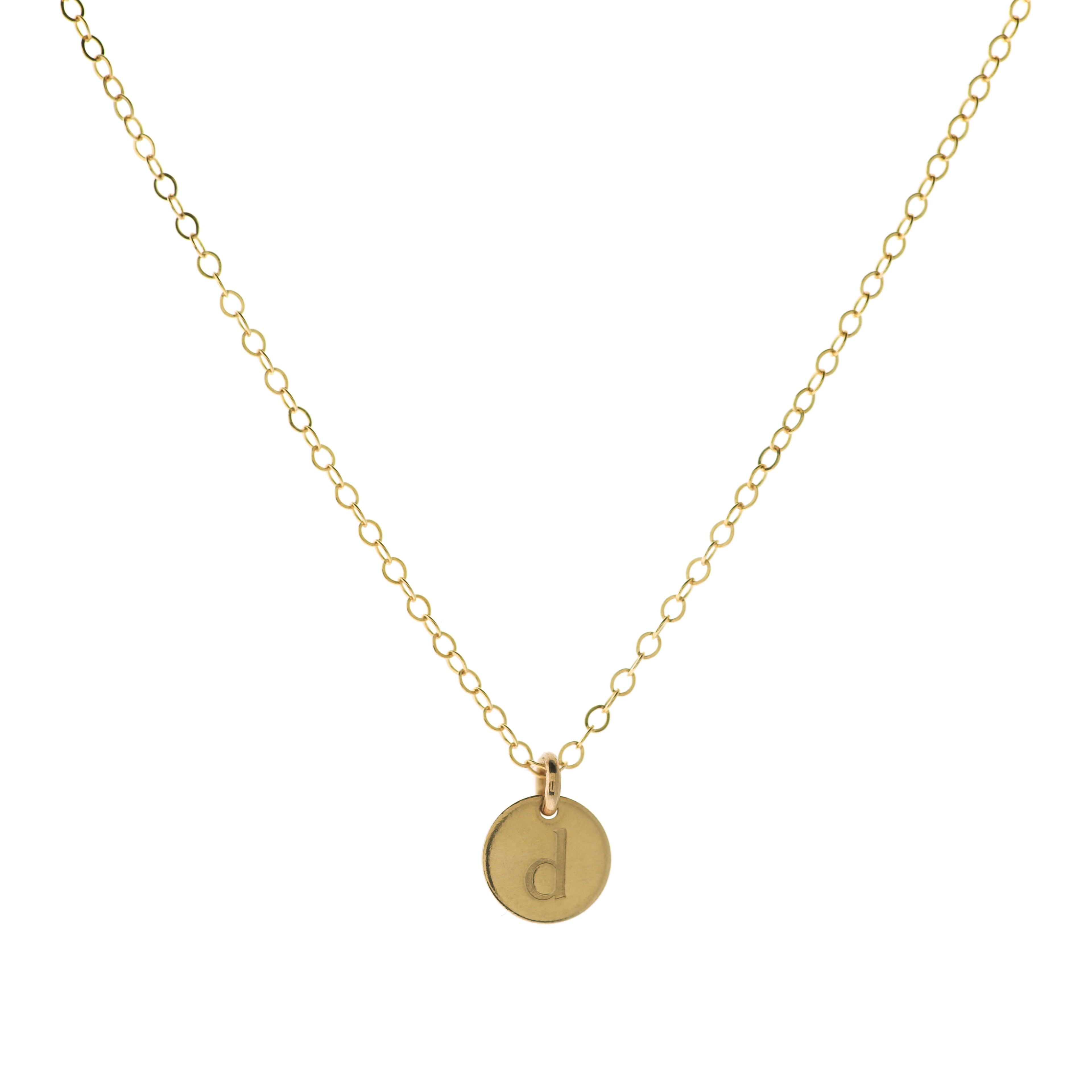 Alphabet Charm Necklace