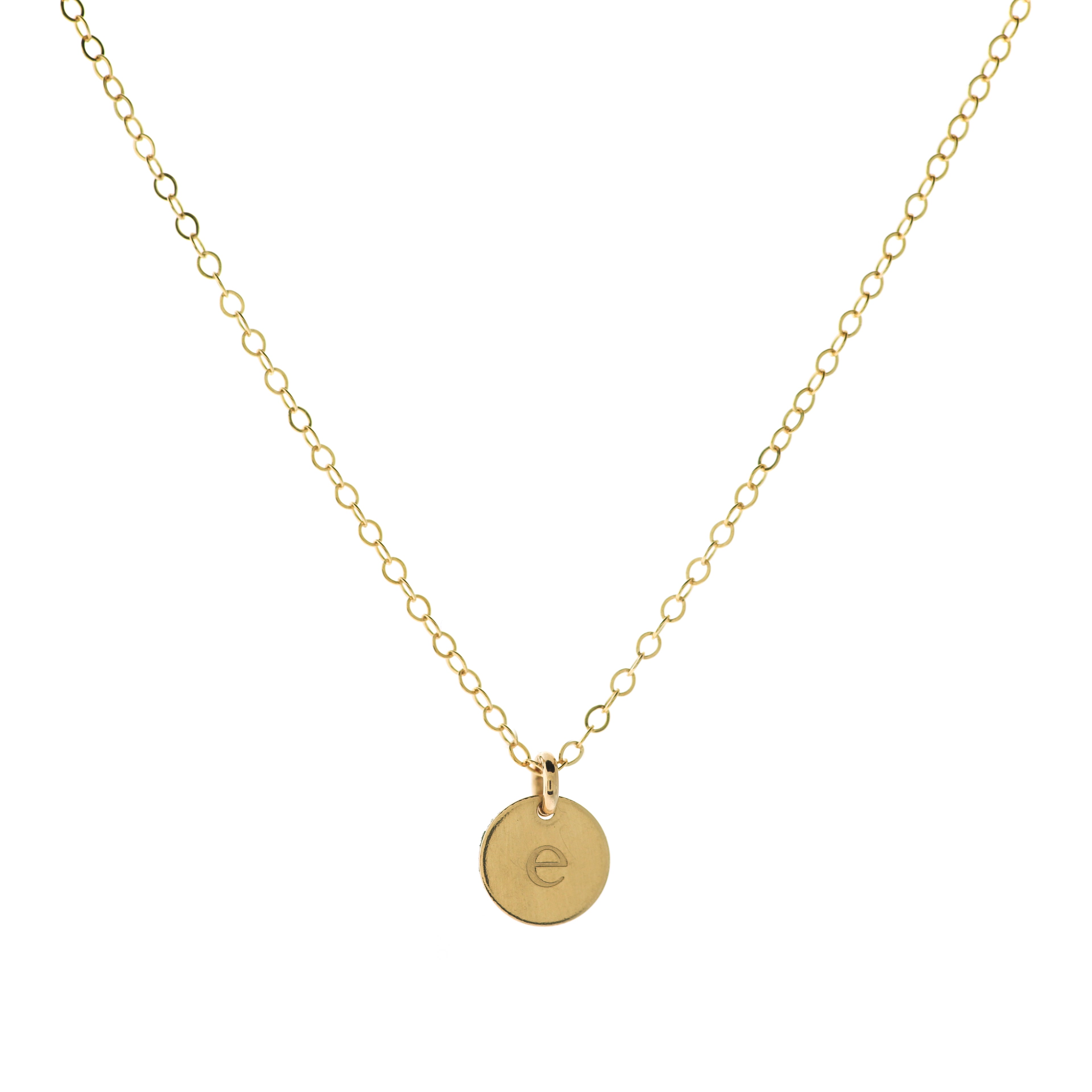 Alphabet Charm Necklace