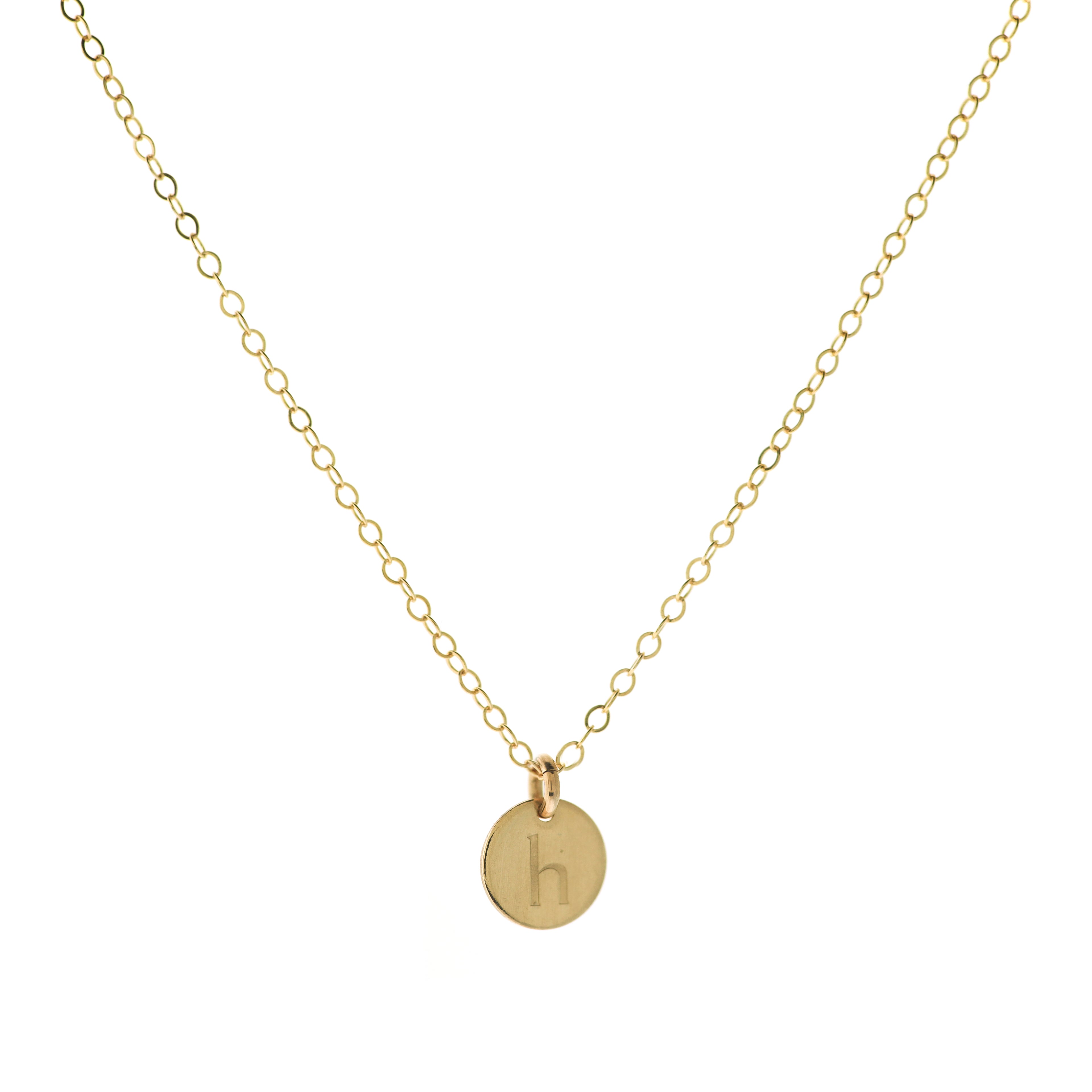 Alphabet Charm Necklace