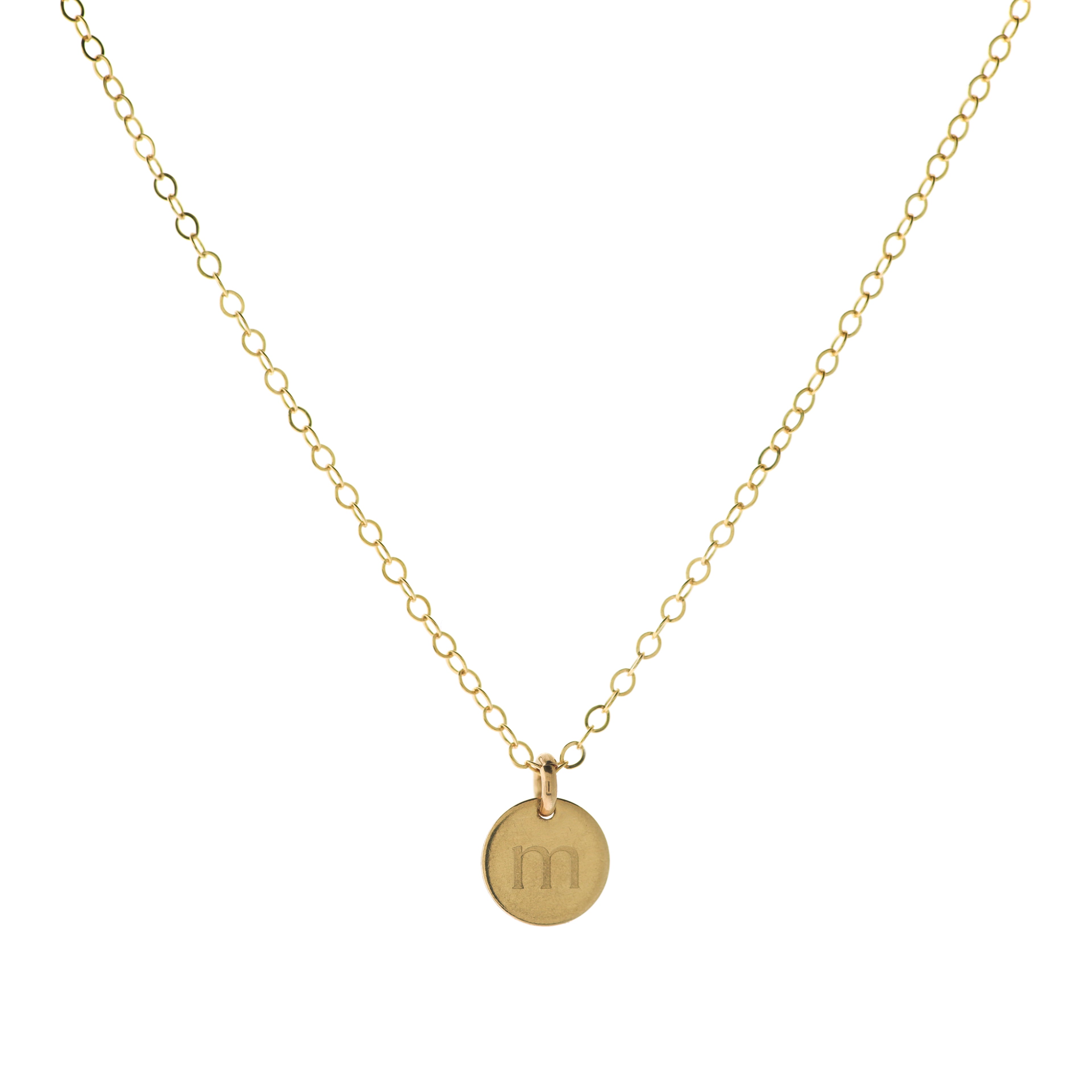 Alphabet Charm Necklace