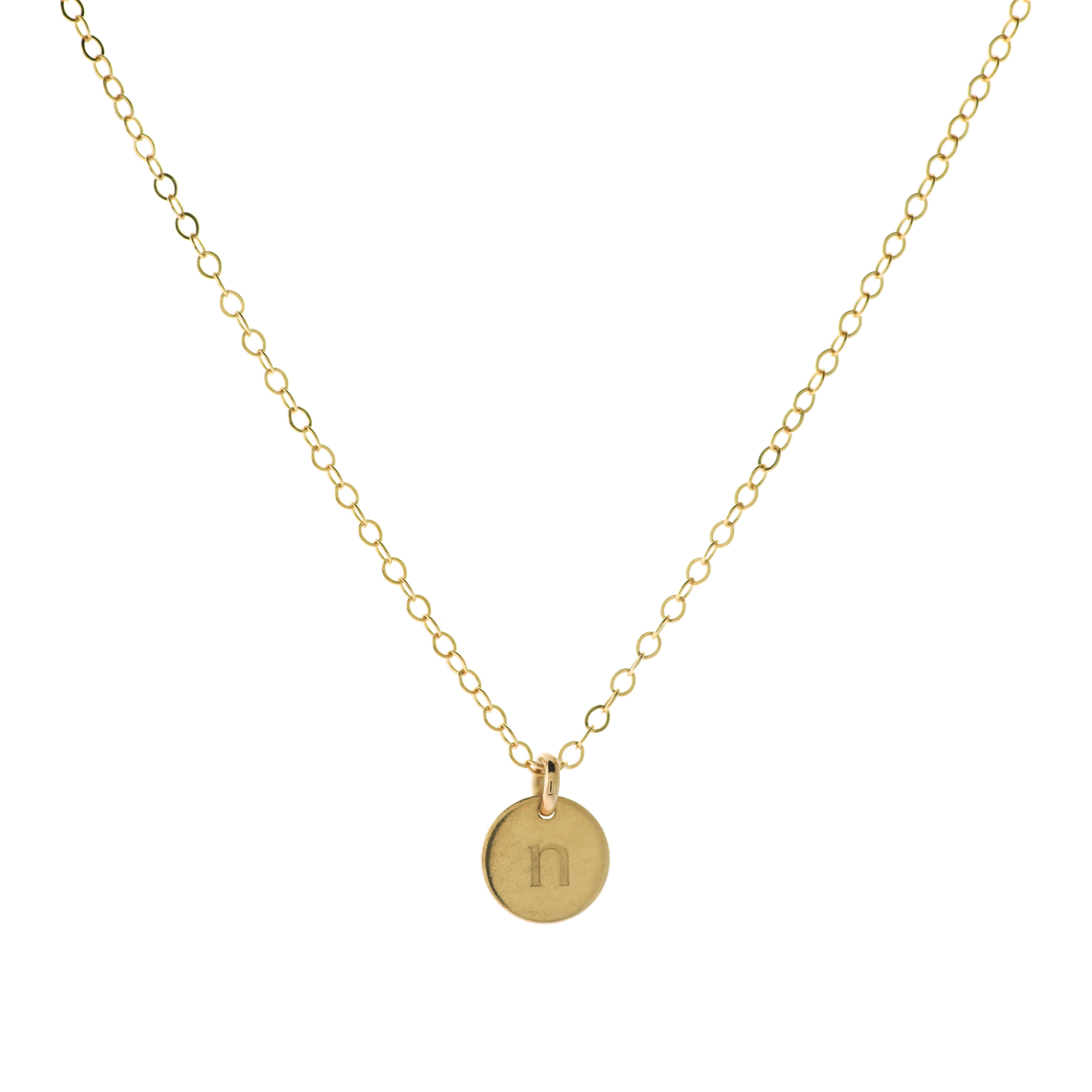Alphabet Charm Necklace