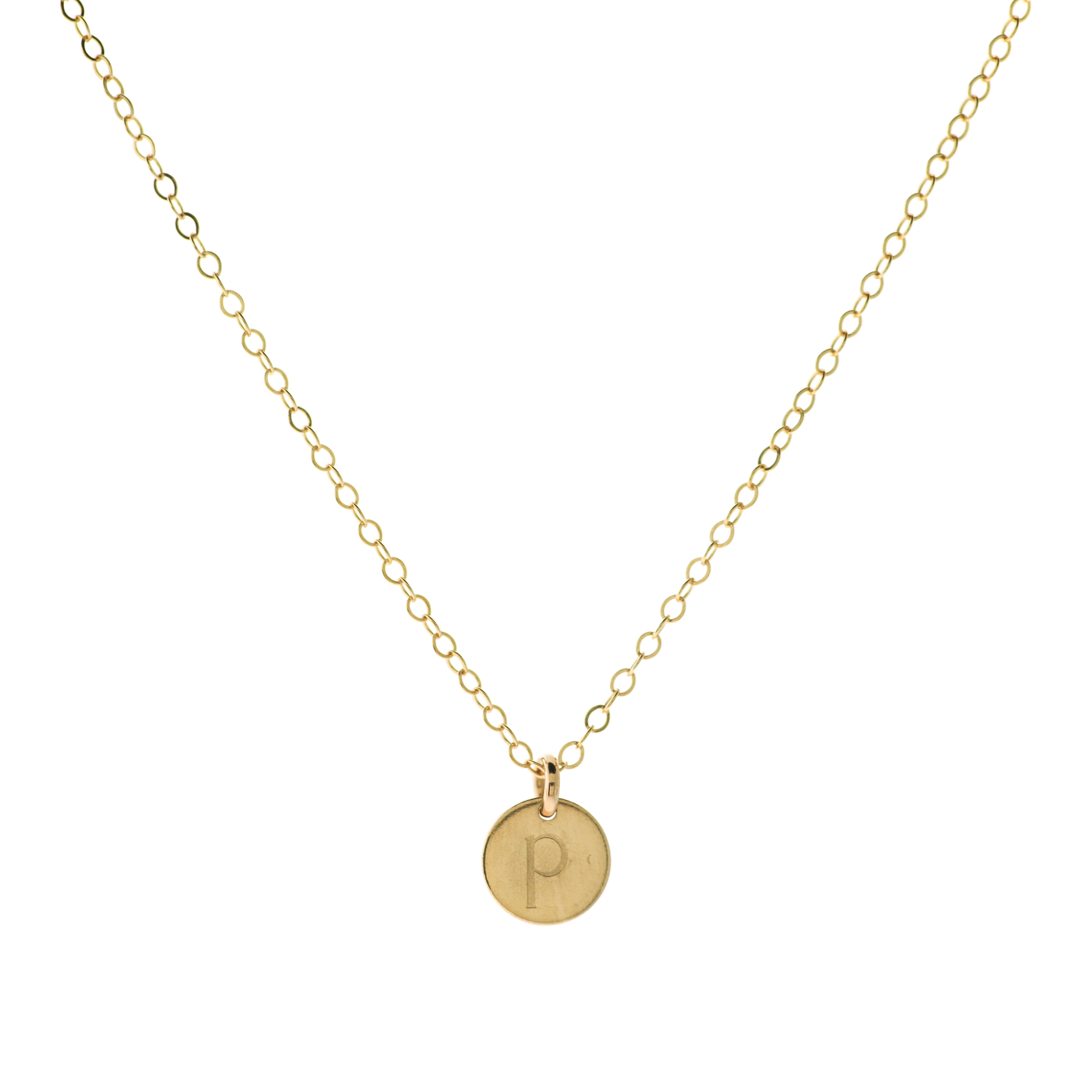 Alphabet Charm Necklace