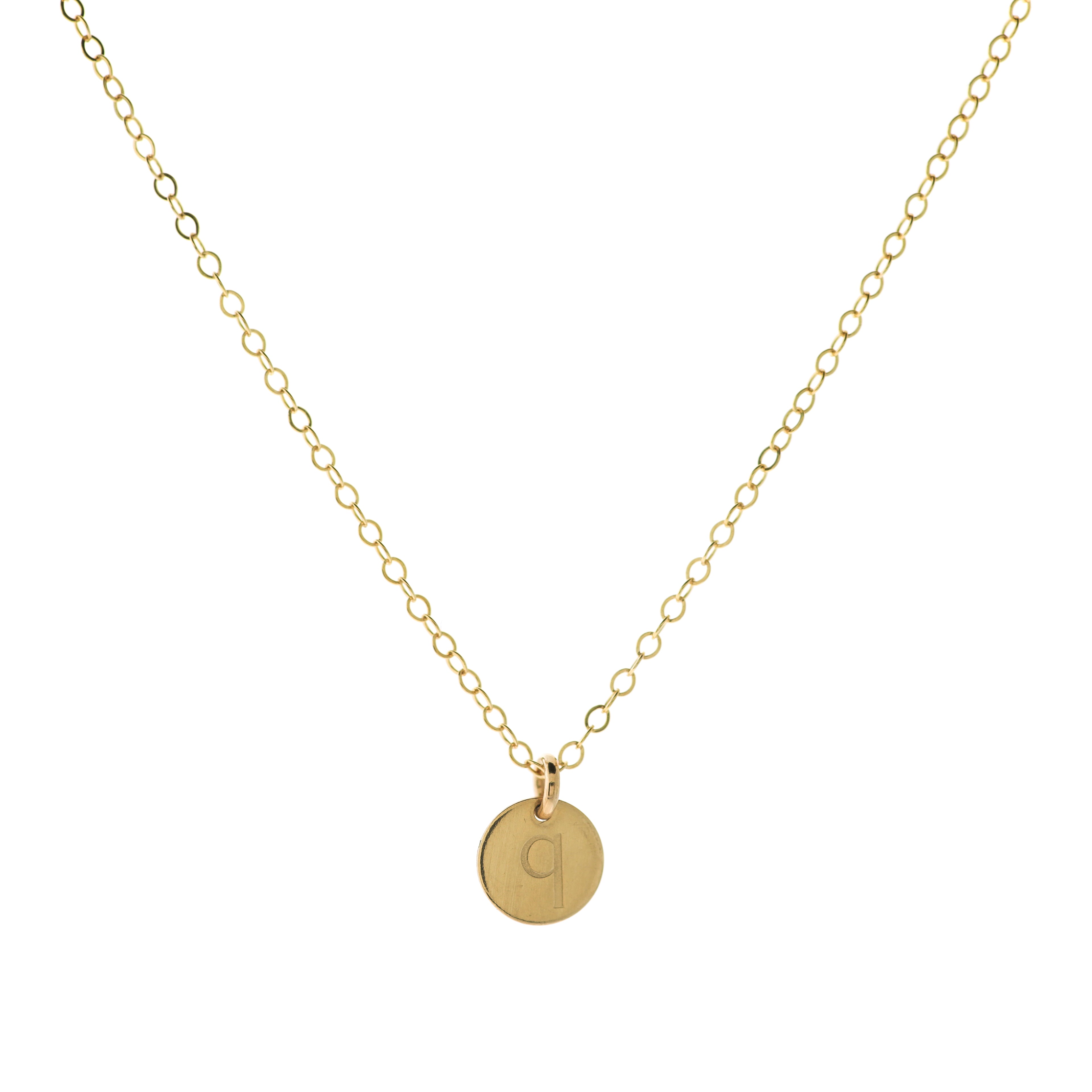 Alphabet Charm Necklace