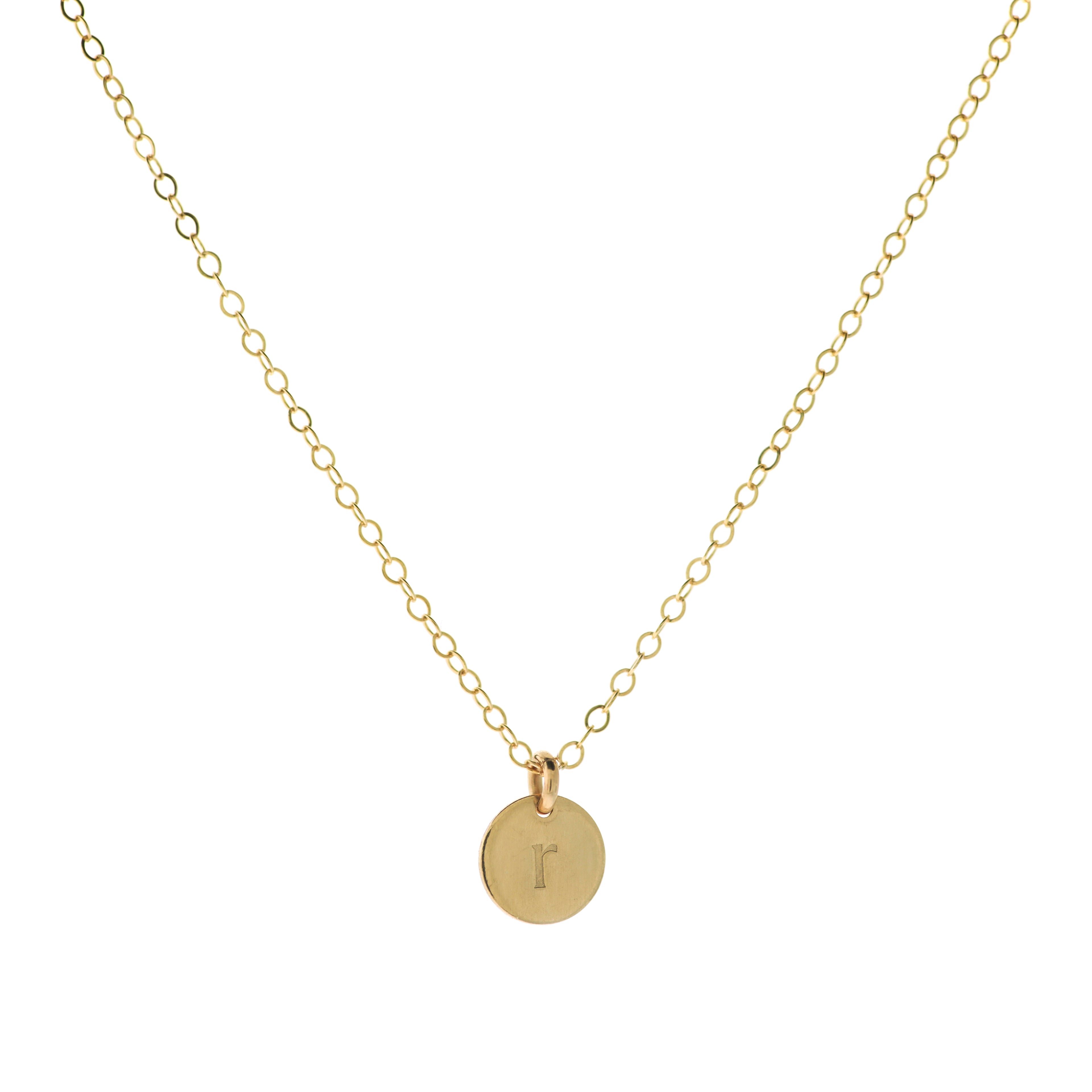 Alphabet Charm Necklace