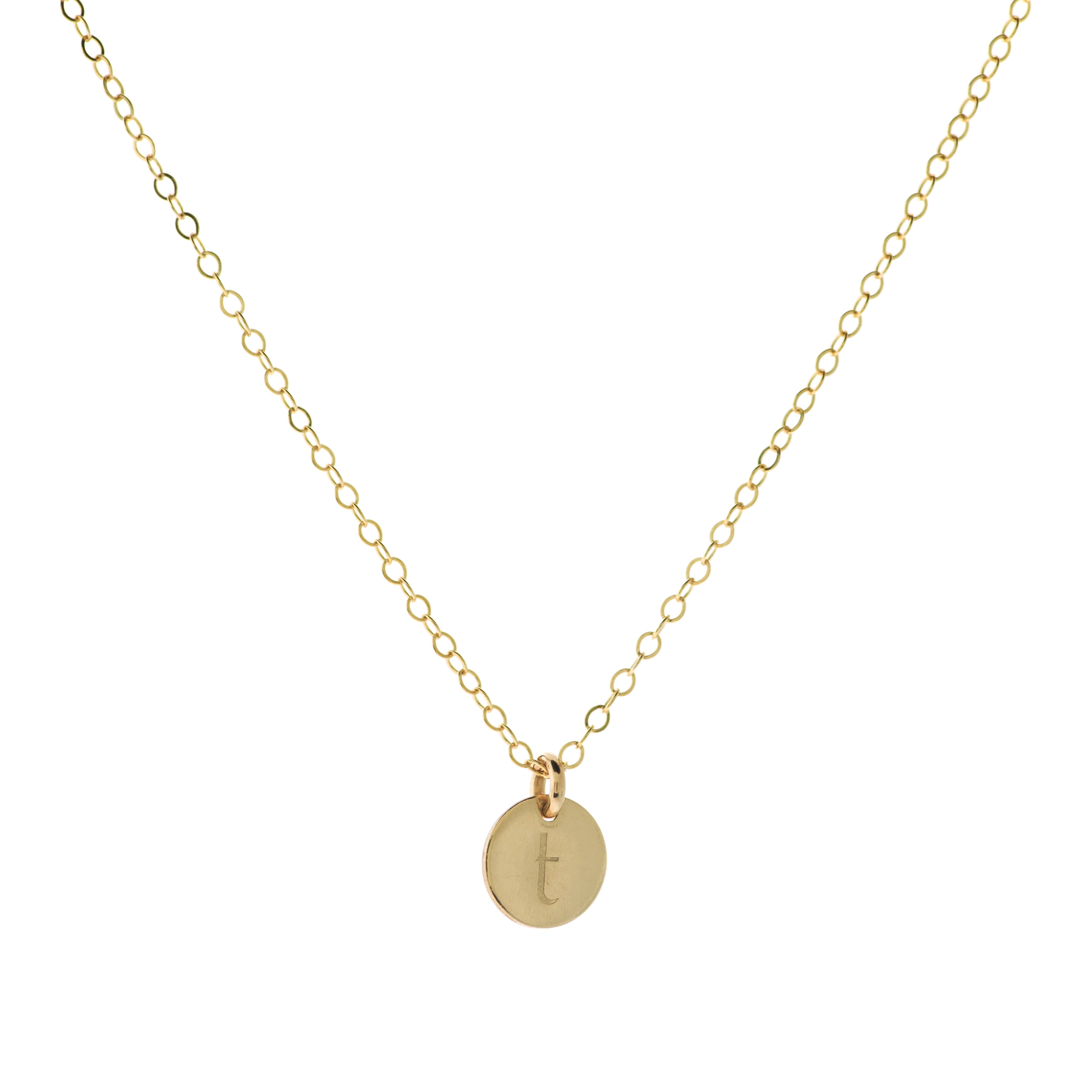 Alphabet Charm Necklace