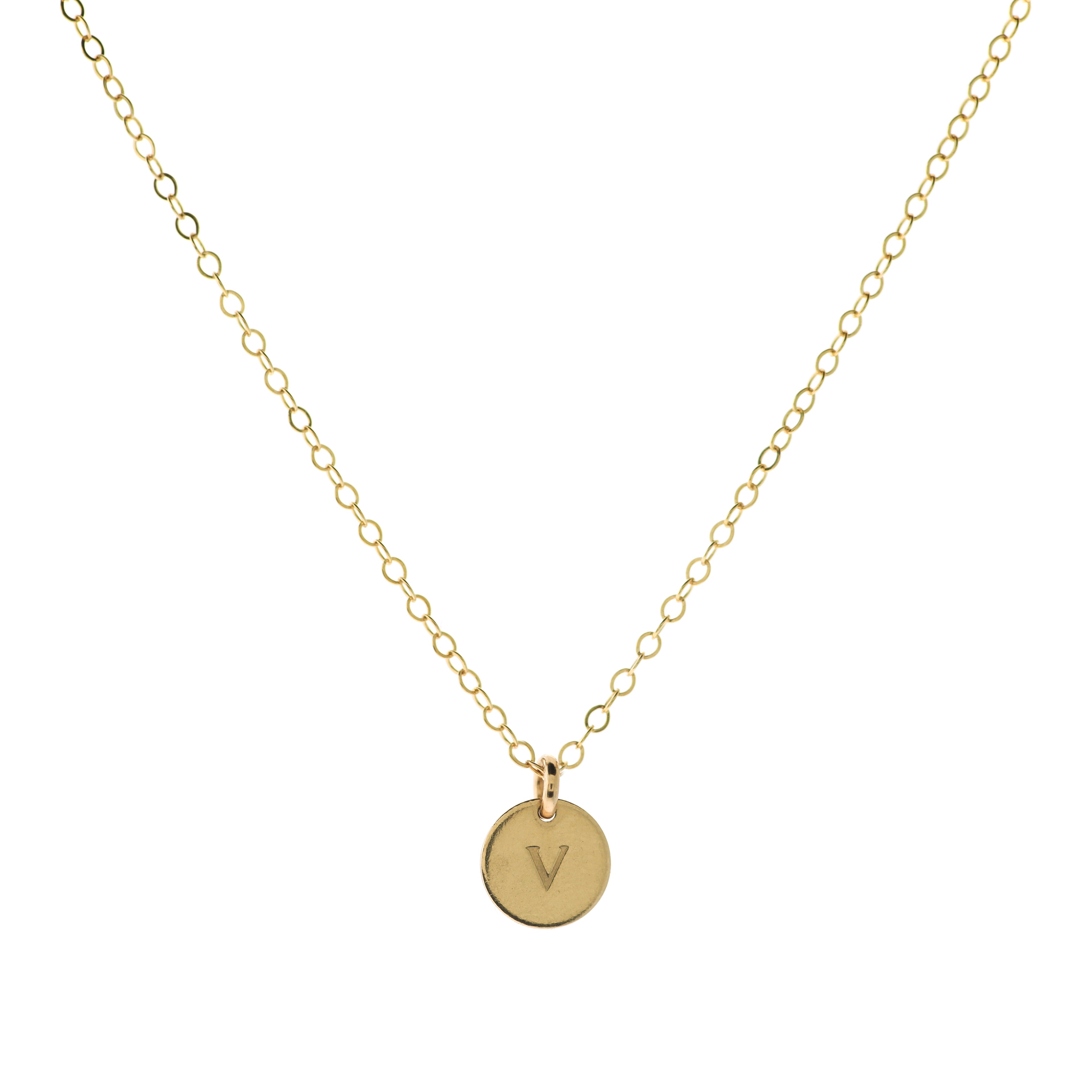 Alphabet Charm Necklace