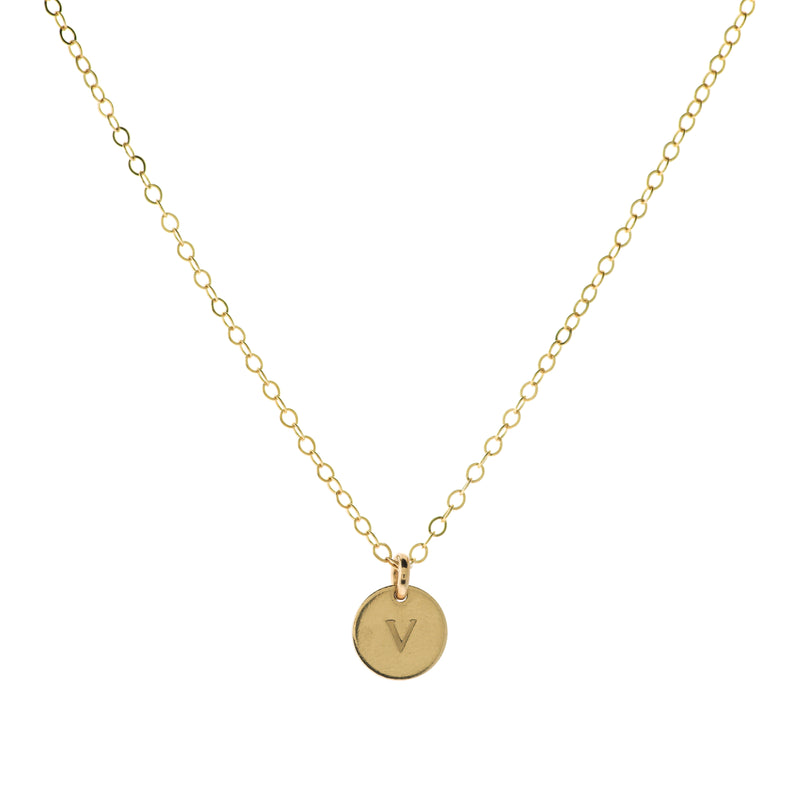 Judith Bright Designer Jewelry Alphabet Charm Necklace