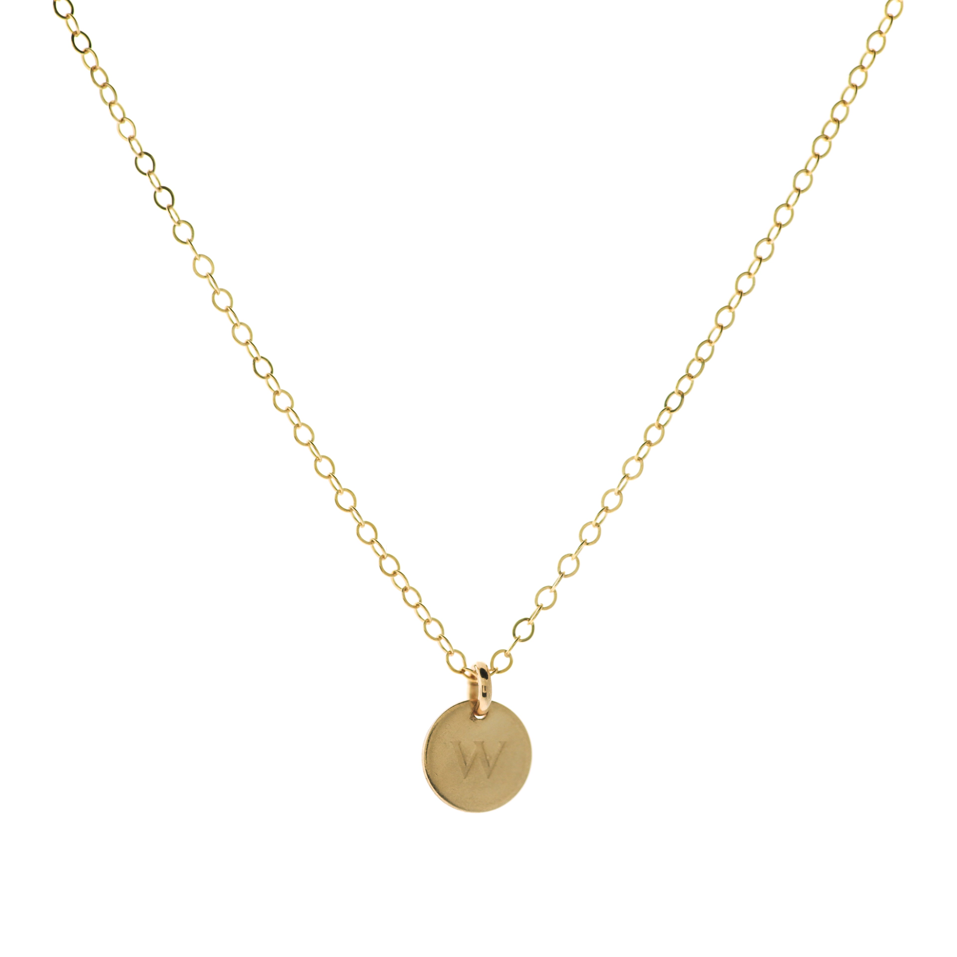 Alphabet Charm Necklace