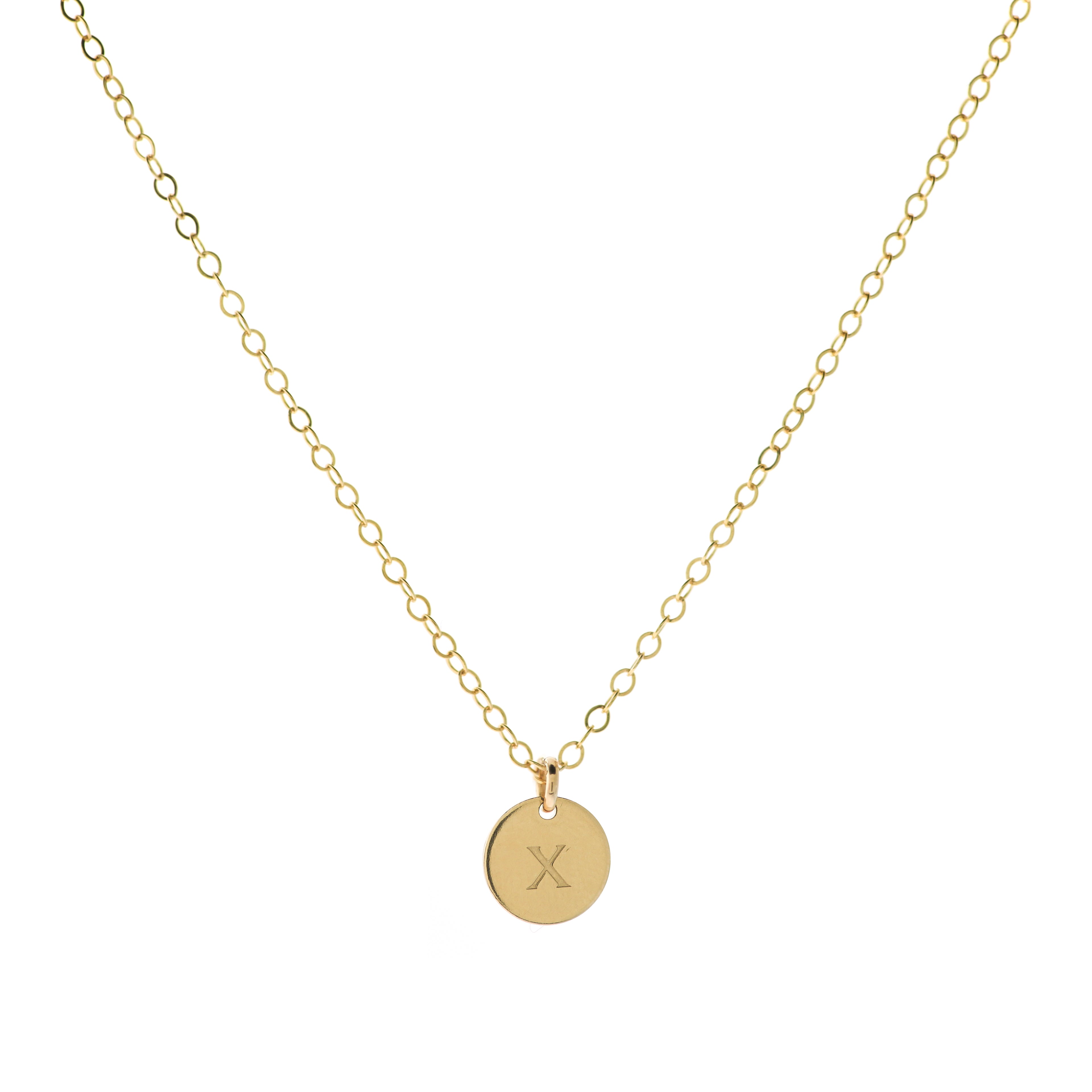 Alphabet Charm Necklace