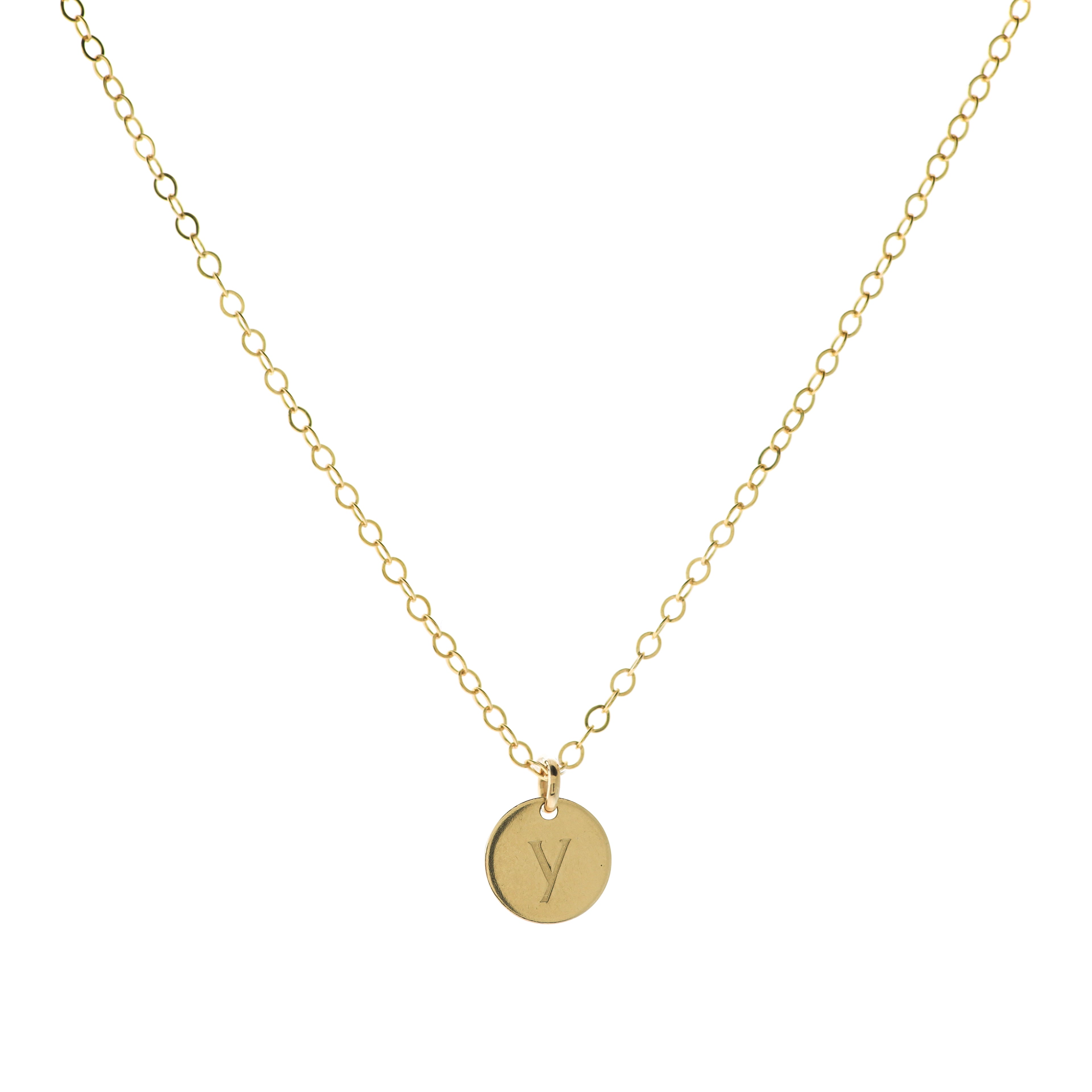 Alphabet Charm Necklace