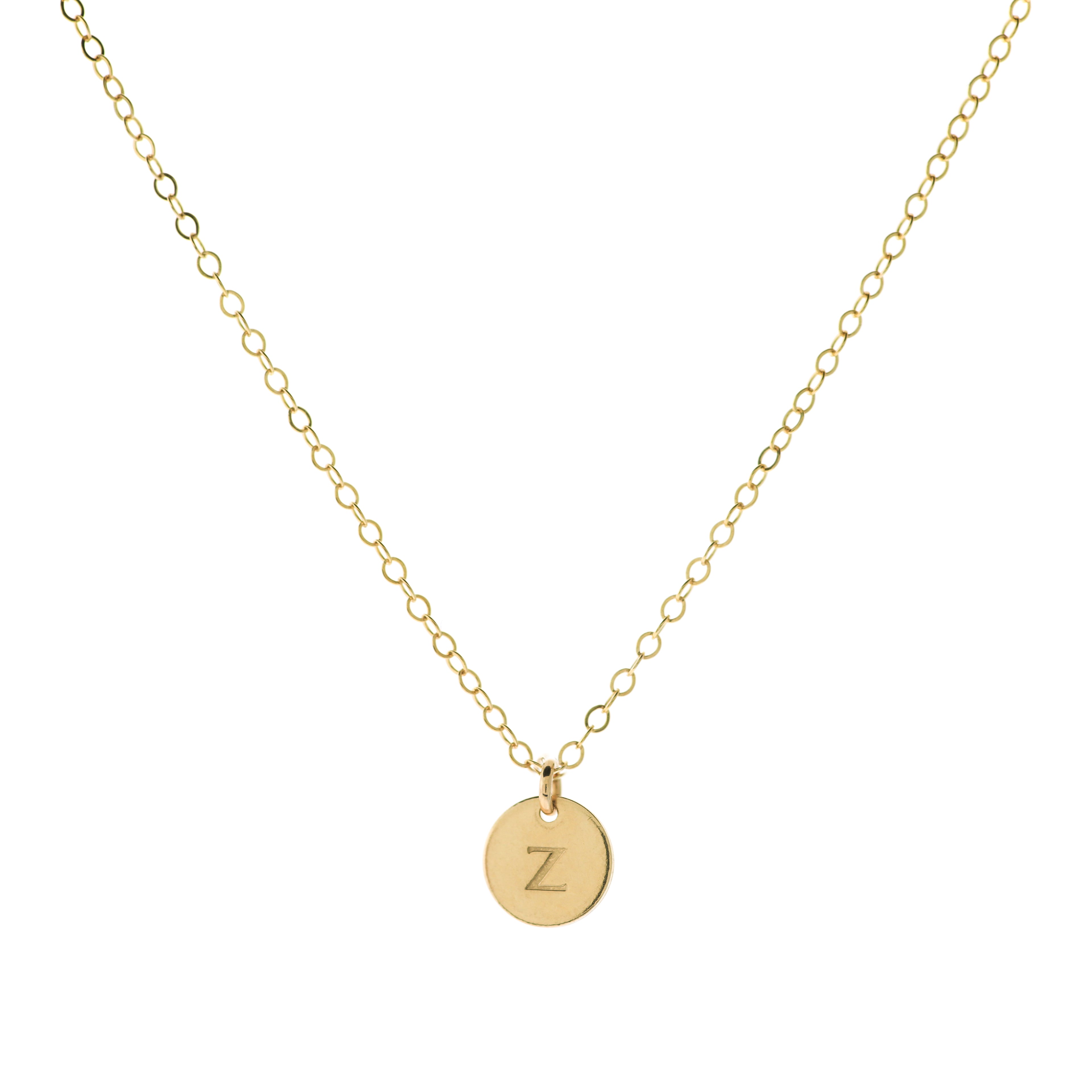 Alphabet Charm Necklace