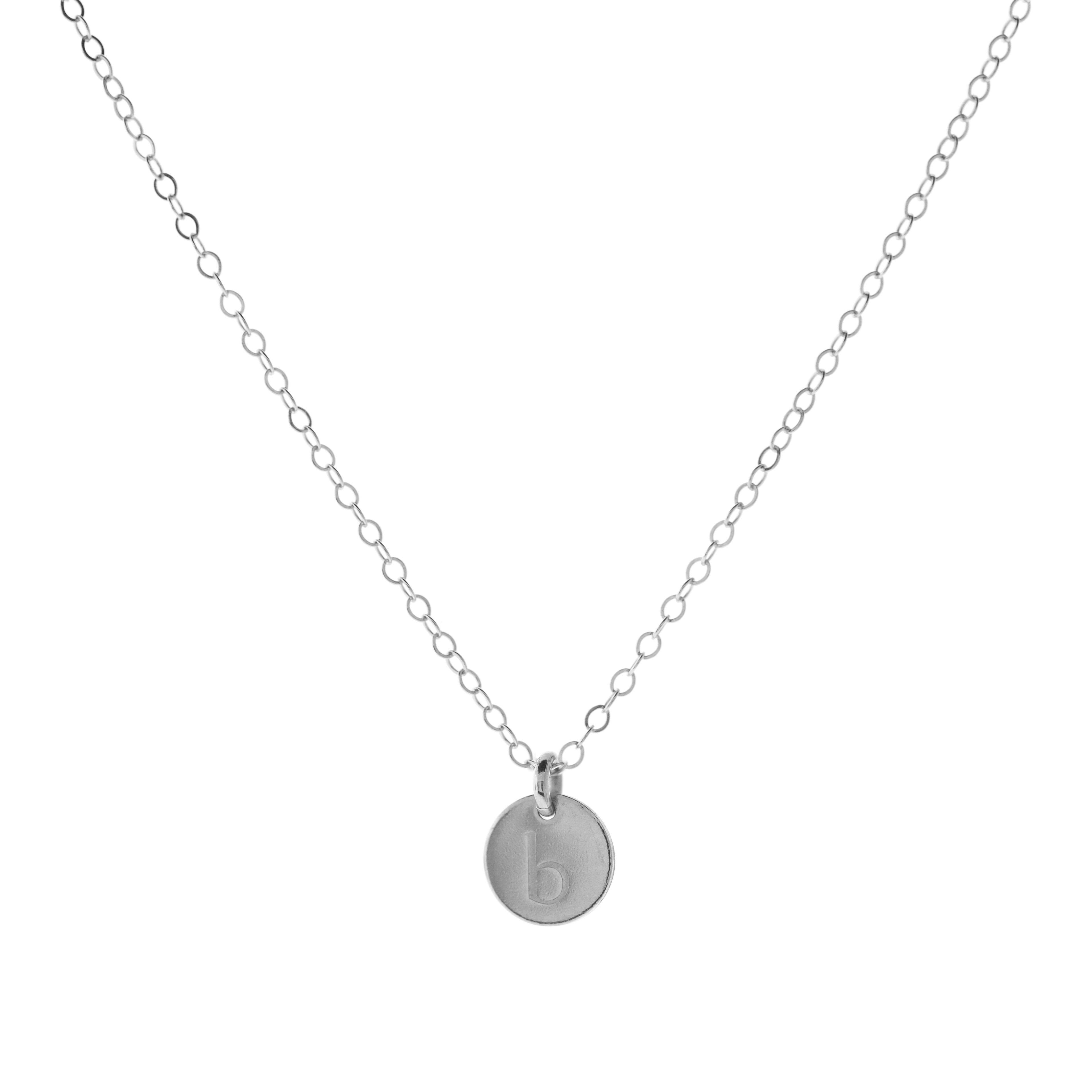 Alphabet Charm Necklace
