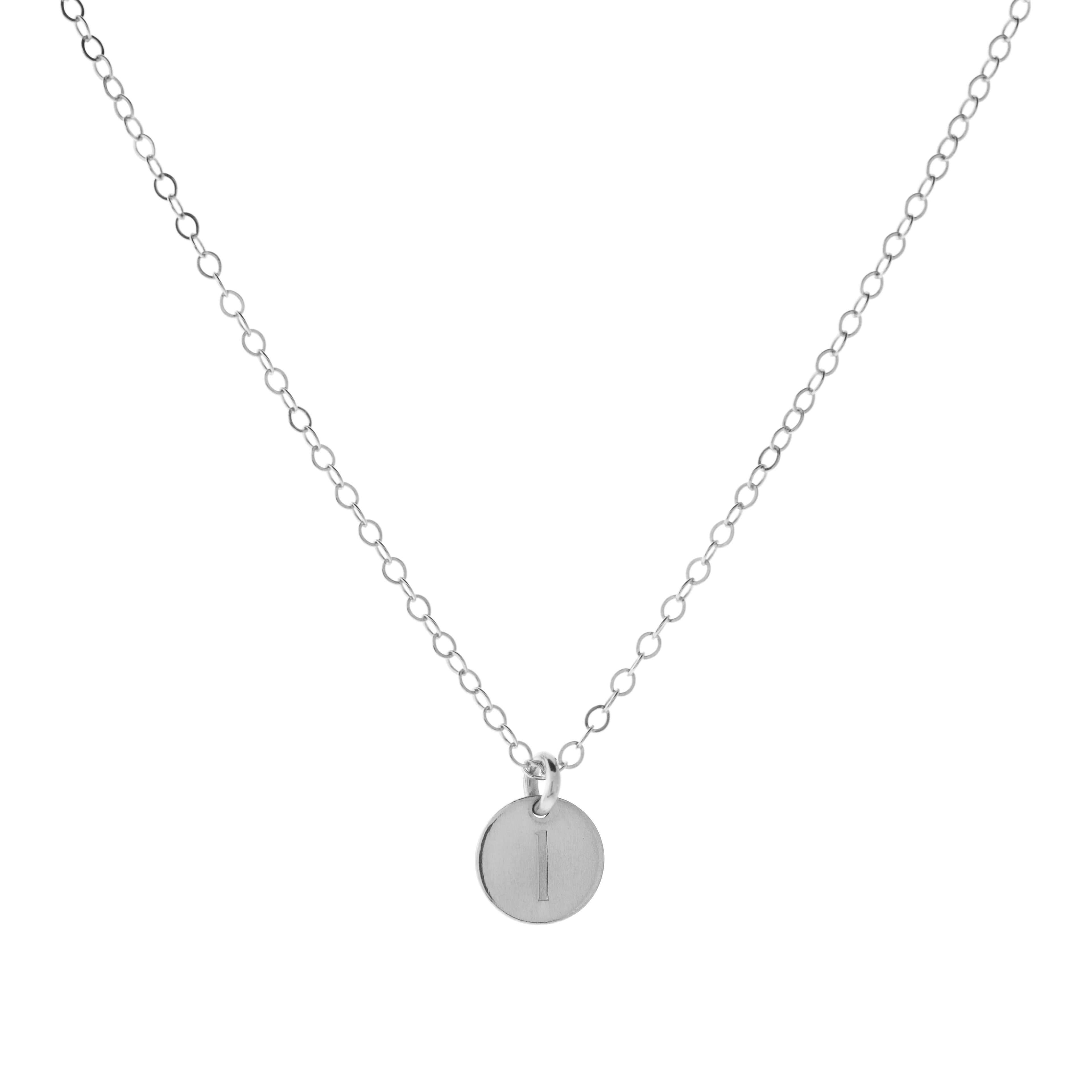 Alphabet Charm Necklace