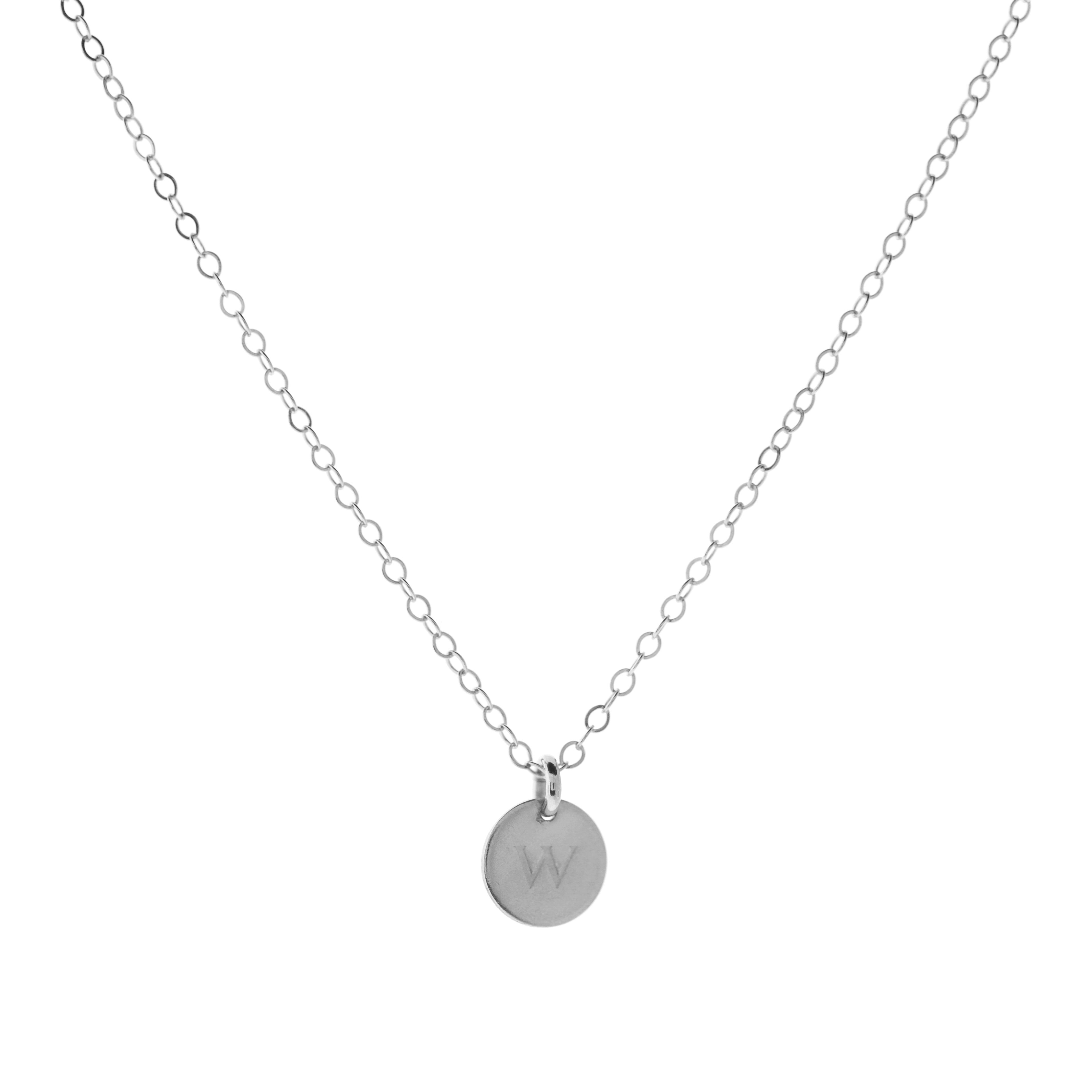Alphabet Charm Necklace