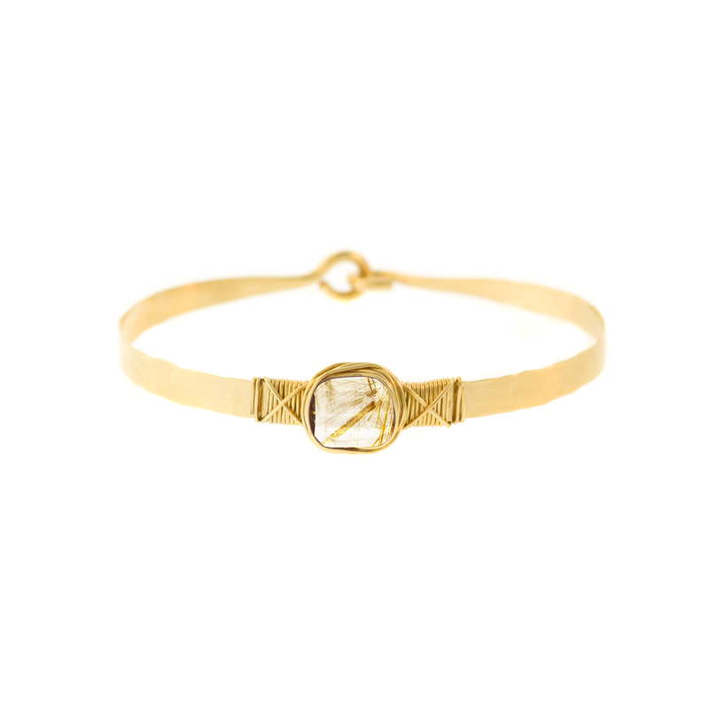 Petite Rock Nest Clasp