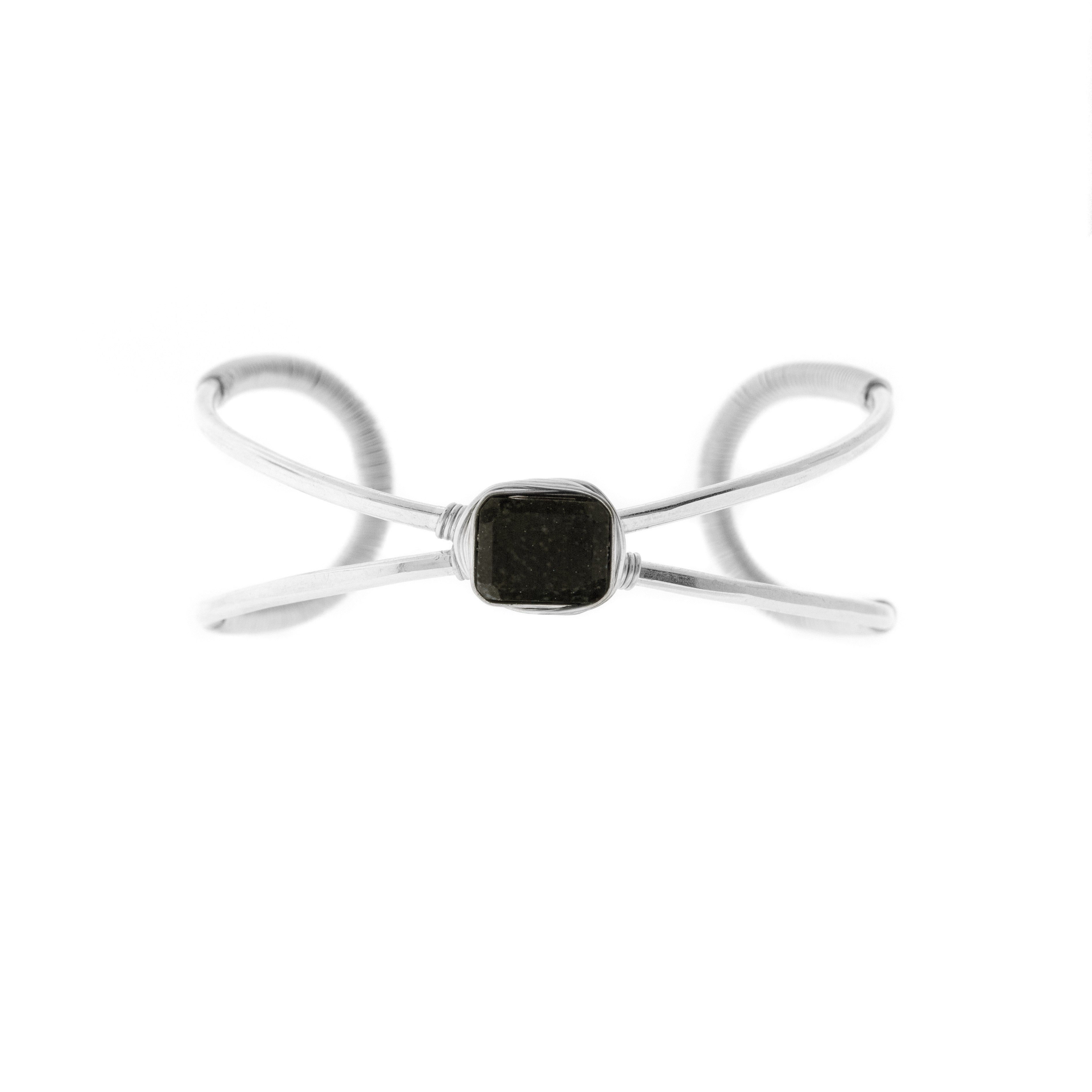 1-Stone Raj Rock Nest Cuff