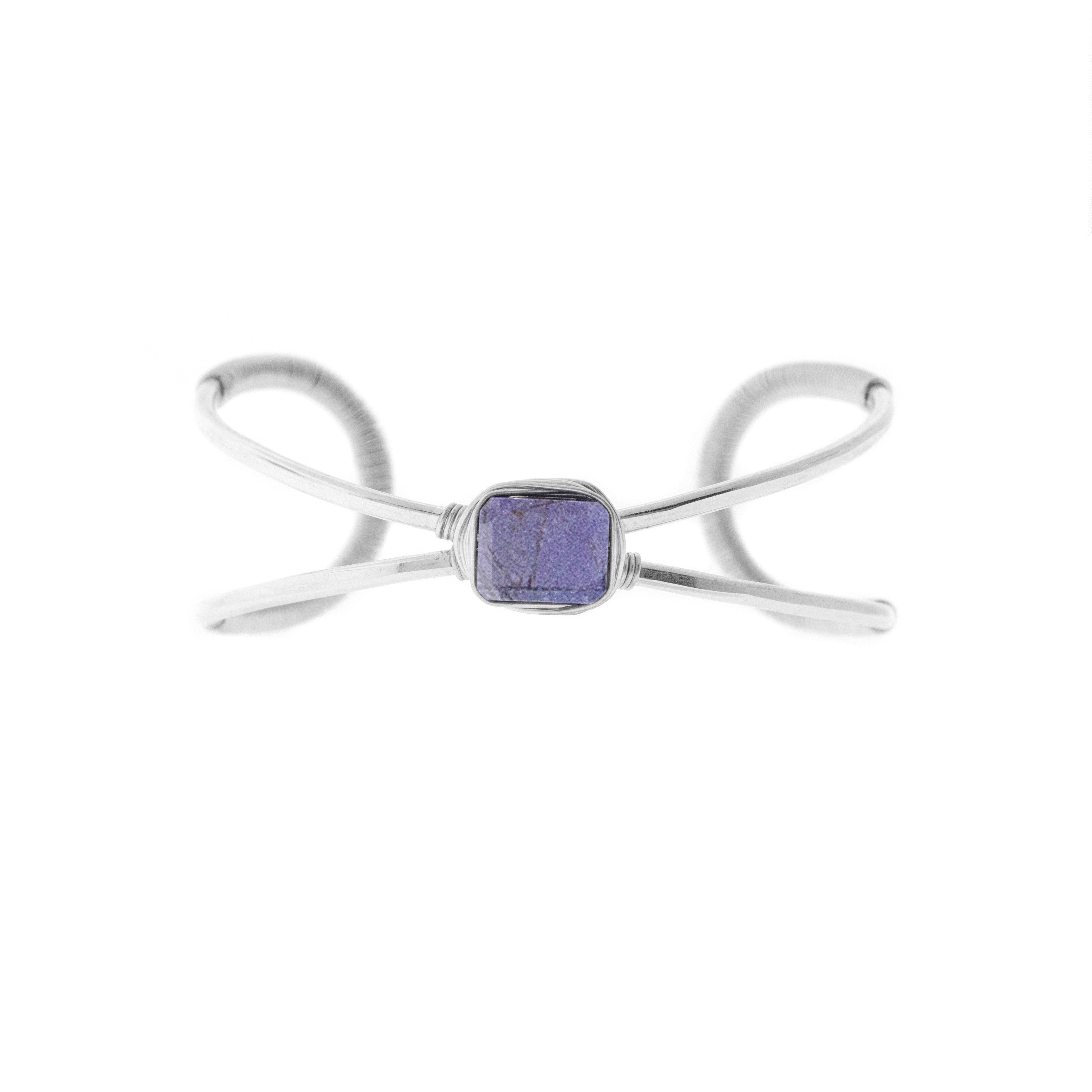 1-Stone Raj Rock Nest Cuff