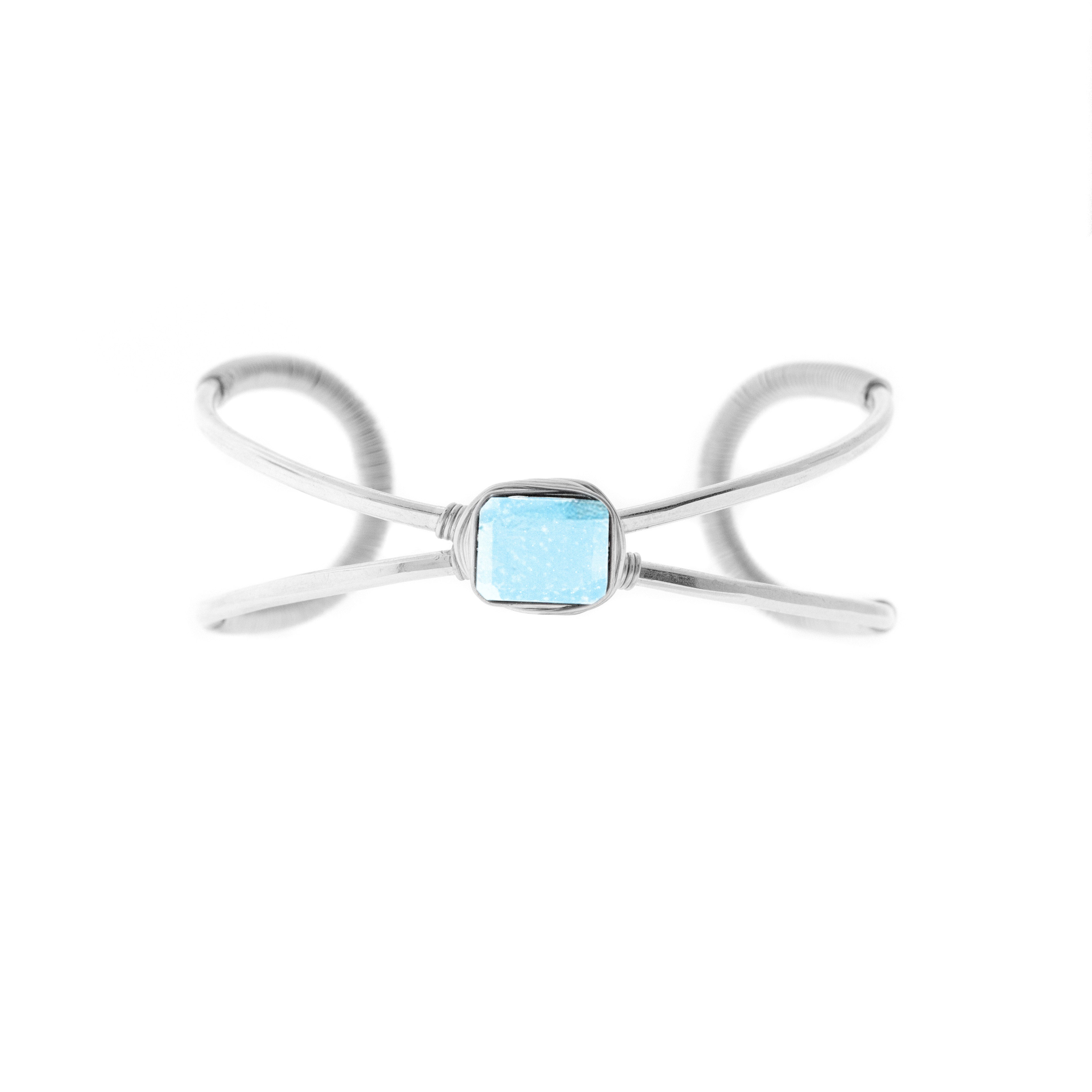 1-Stone Raj Rock Nest Cuff