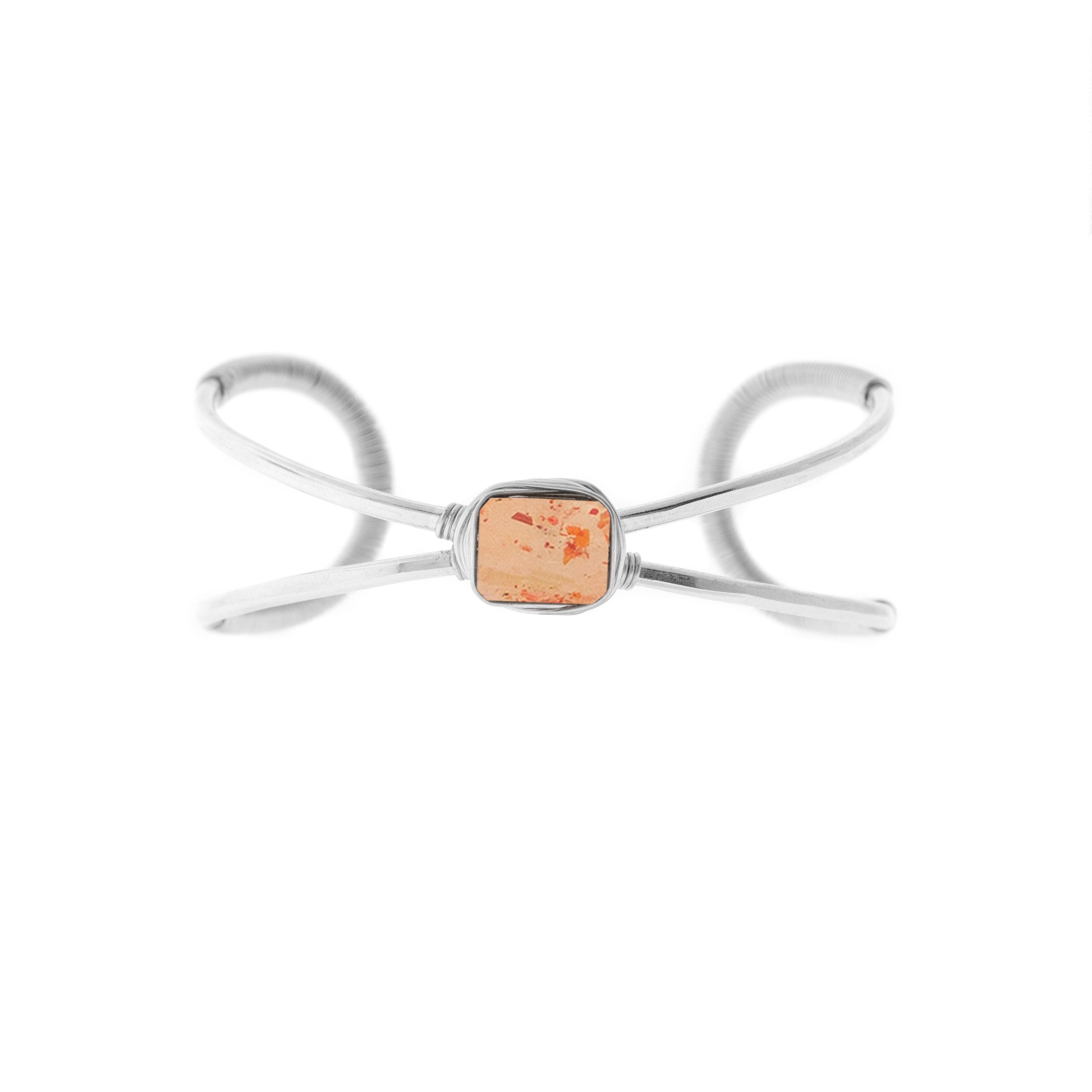 1-Stone Raj Rock Nest Cuff
