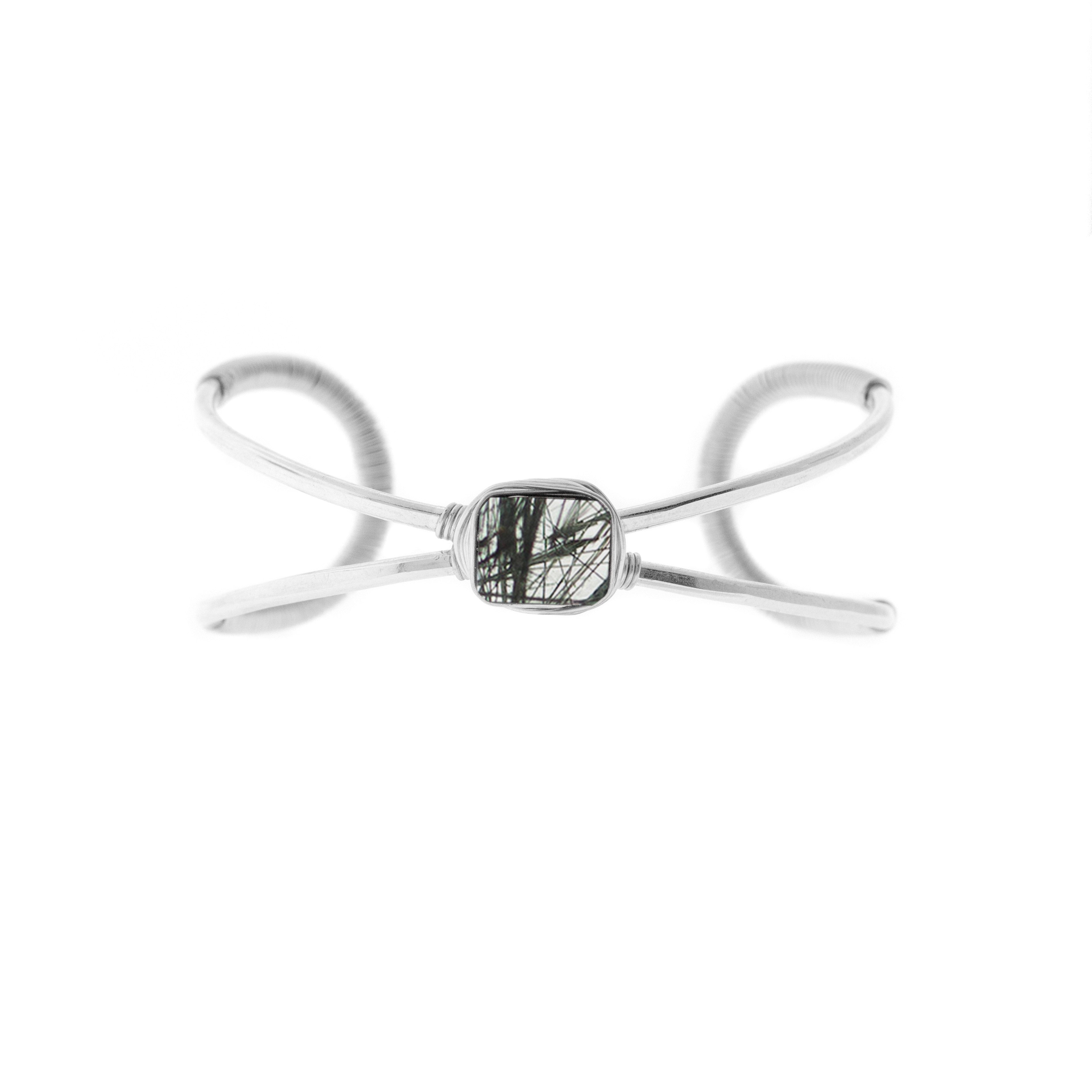 1-Stone Raj Rock Nest Cuff