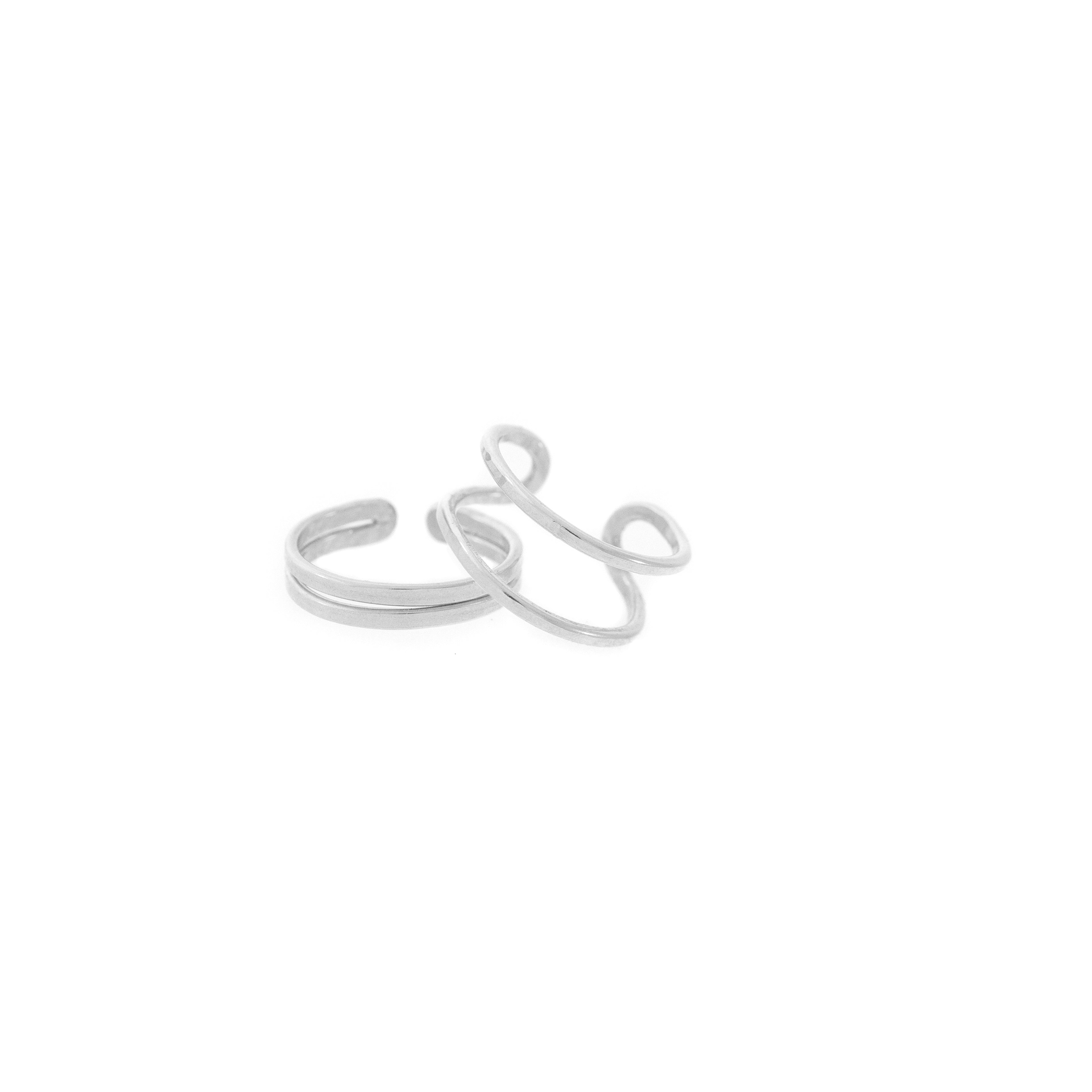 Hammered Ear Cuffs