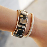 Lots O' Rock Mixed Stone Cuff