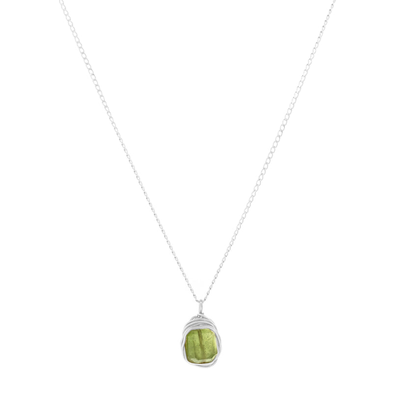 Female German Silver, Rock Necklace Light Green at best price in Jaipur