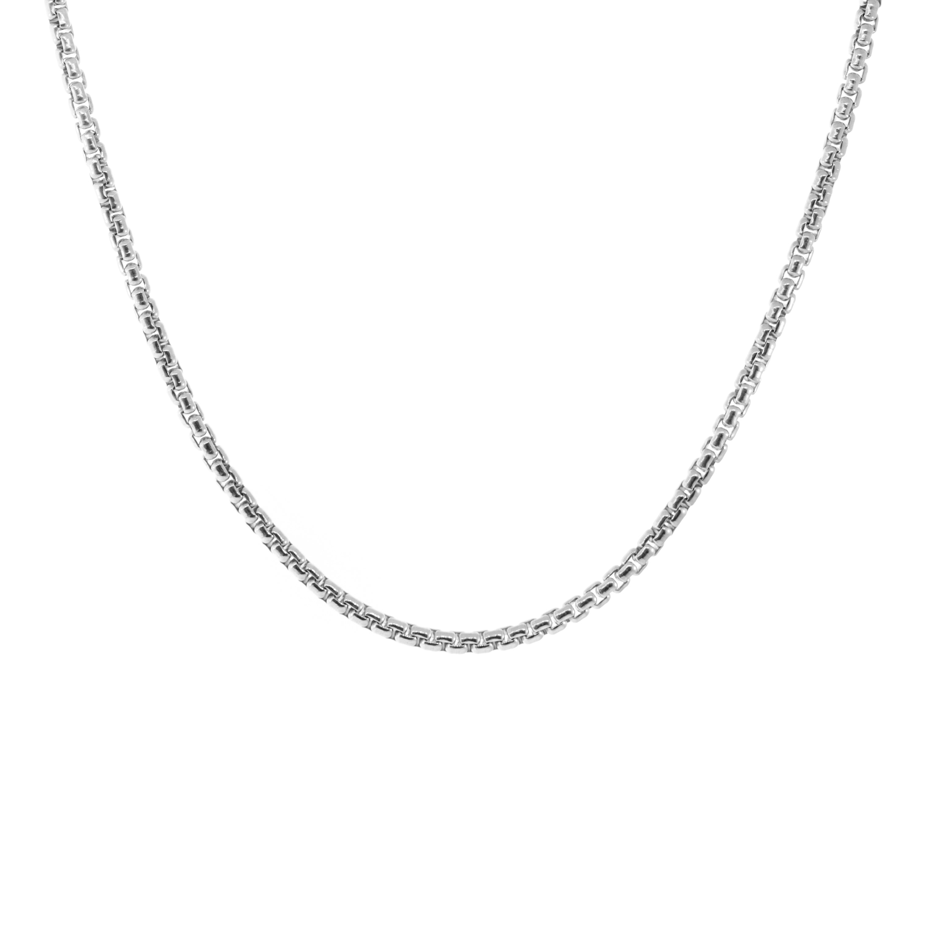 ☆TATIANA☆ Silver 925 Modern Flat Snake Chain Necklace NZ21 MUSINSA | TATIANA (Silver 925) Daily Slim Snake Chain