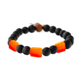 Raj Rock 3-Stone Shaligram Bracelet